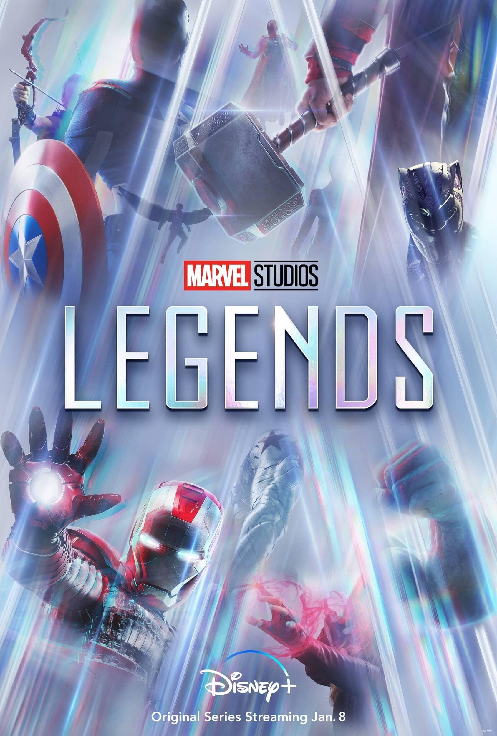 Mega Sized TV Poster Image for Marvel Studios LEGENDS 