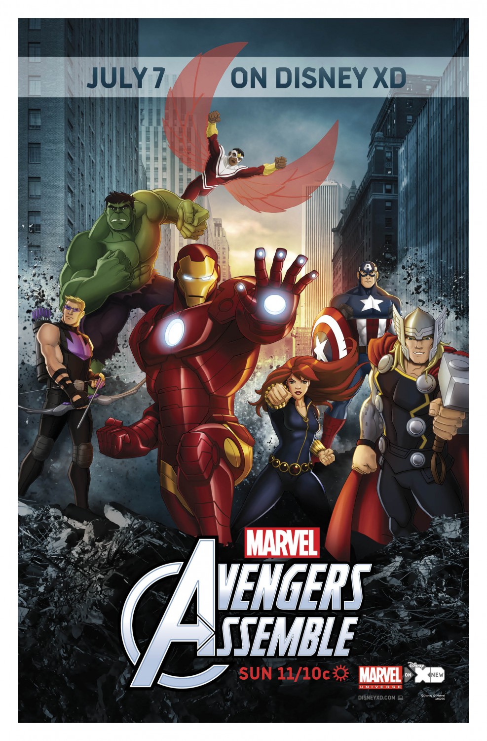 Extra Large TV Poster Image for Marvel's Avengers Assemble (#1 of 4)