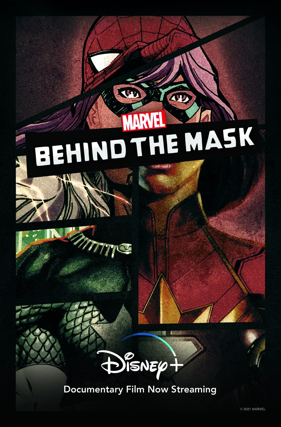 Extra Large TV Poster Image for Marvel's Behind the Mask 