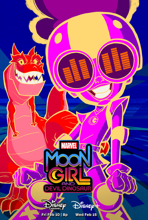 Marvel's Moon Girl and Devil Dinosaur Movie Poster