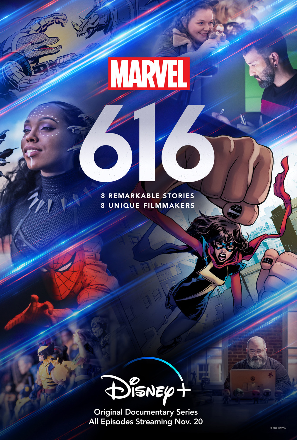 Extra Large TV Poster Image for Marvel's 616 