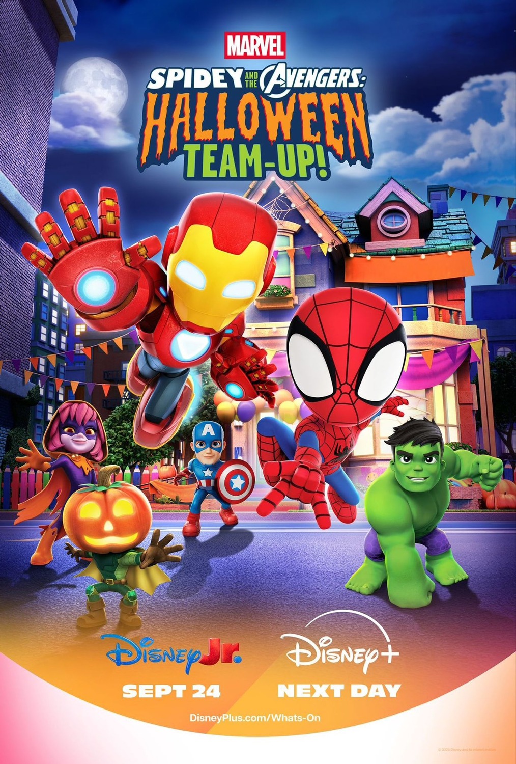 Extra Large TV Poster Image for Marvel's Spidey and the Avengers: Halloween Team-Up! 