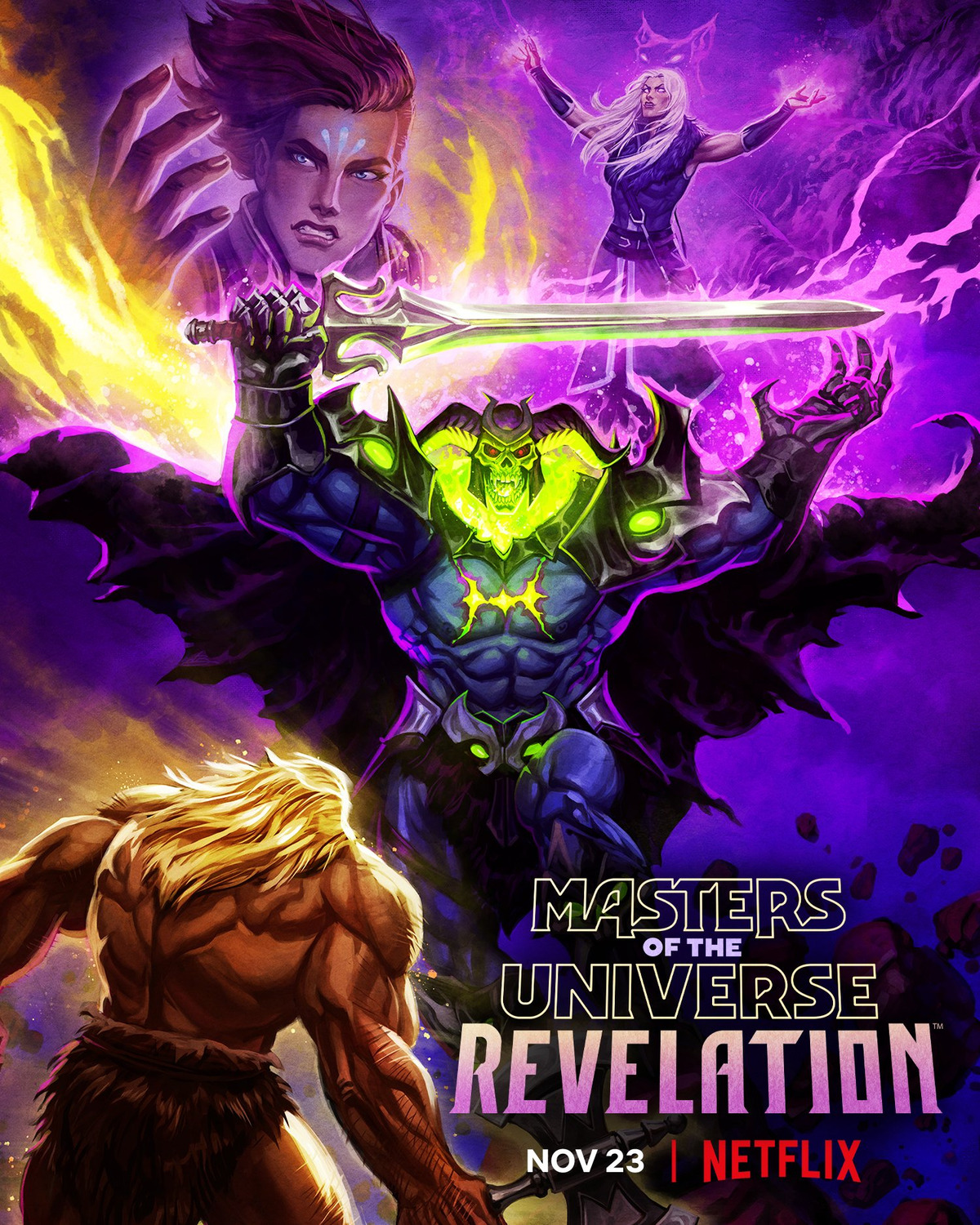 Extra Large TV Poster Image for Masters of the Universe: Revelation (#2 of 2)