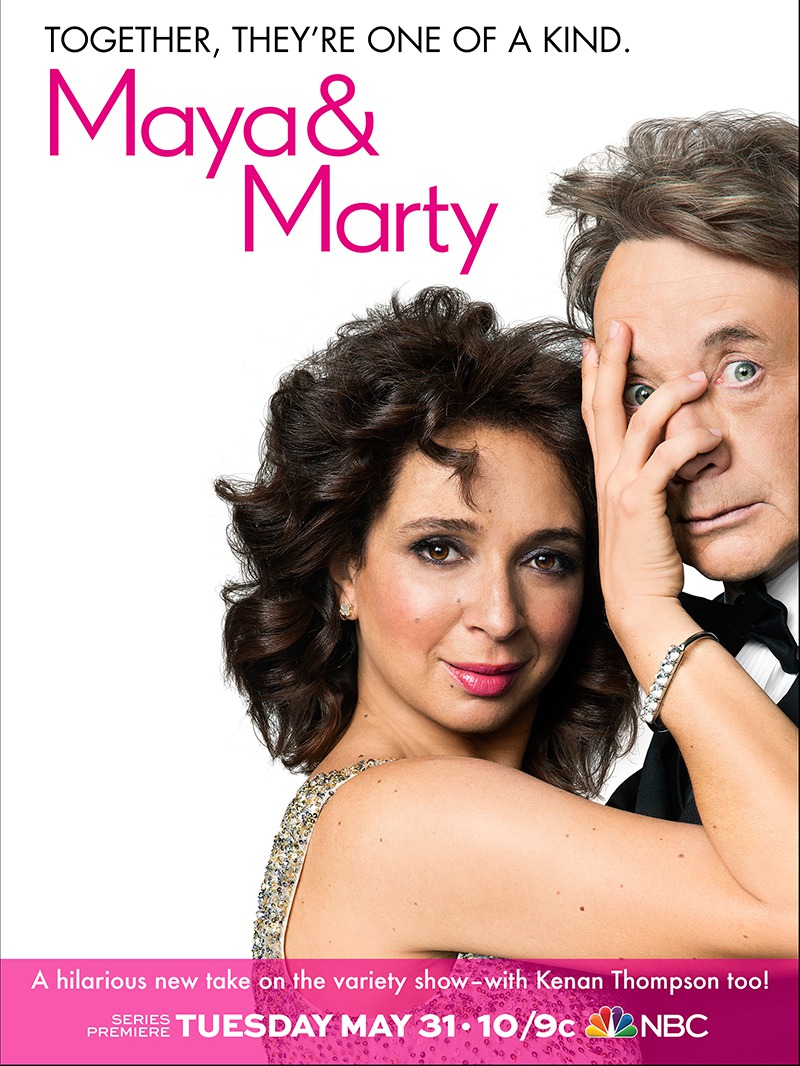 Extra Large TV Poster Image for Maya & Marty 
