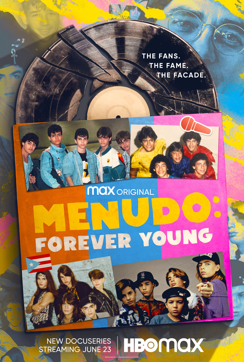 Extra Large TV Poster Image for Menudo: Forever Young 