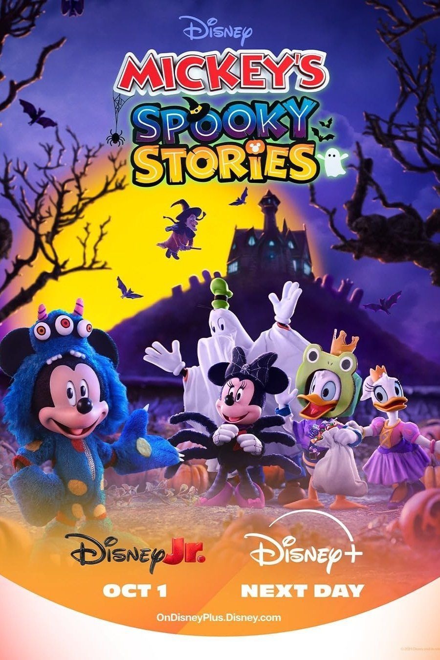 Extra Large TV Poster Image for Mickey's Spooky Stories 