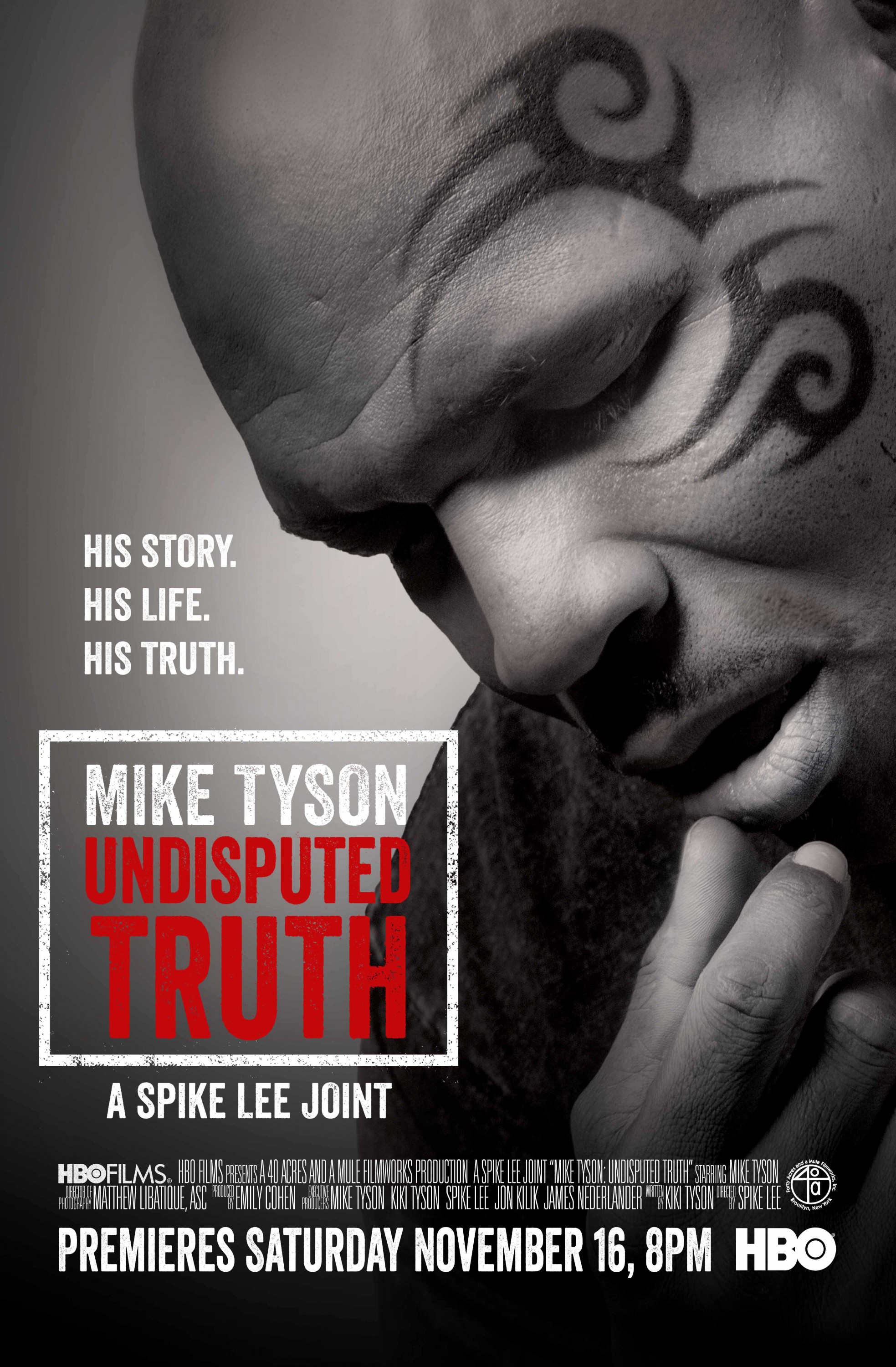 Mega Sized TV Poster Image for Mike Tyson: Undisputed Truth 