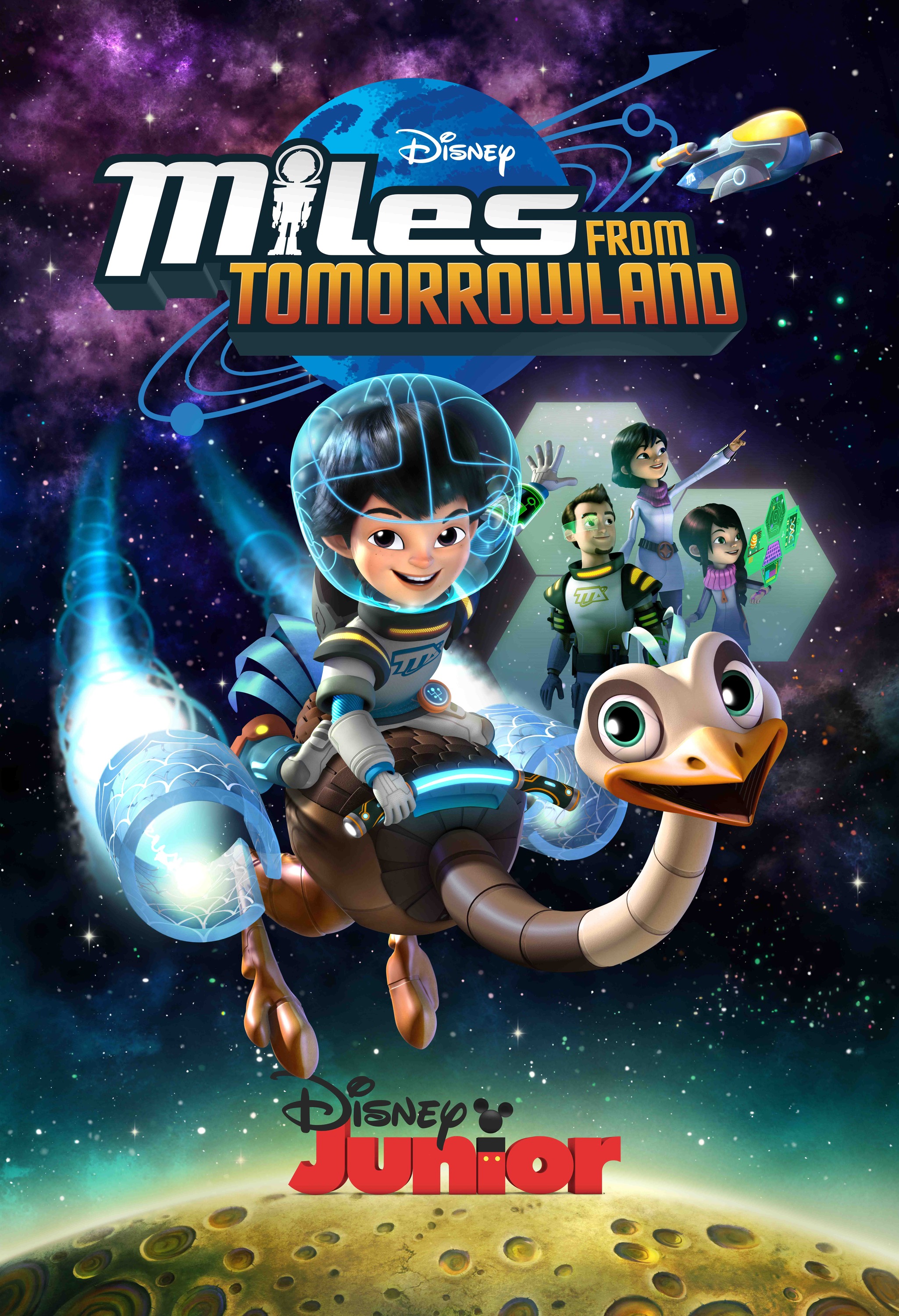 Mega Sized TV Poster Image for Miles from Tomorrowland 