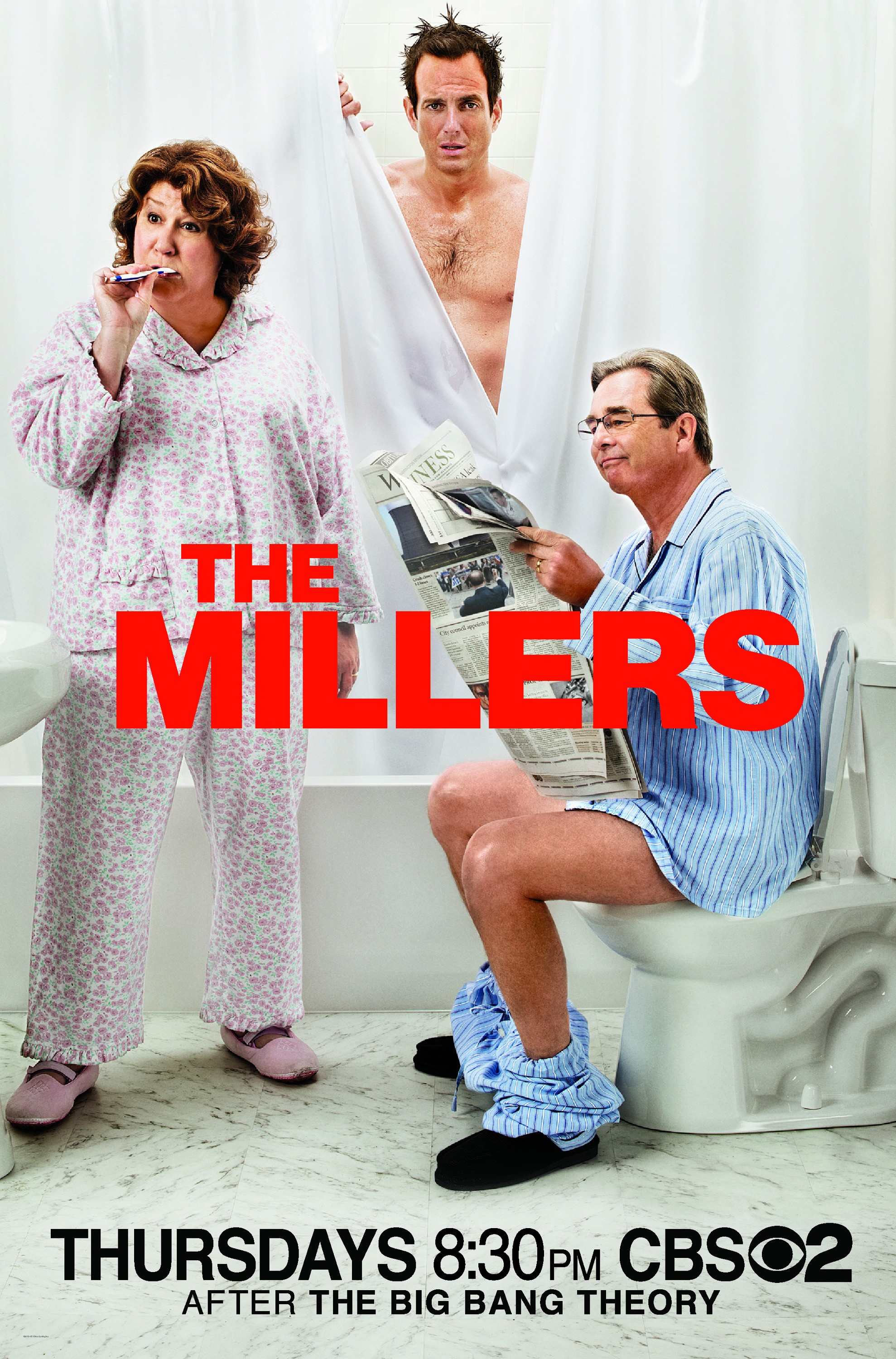 Mega Sized TV Poster Image for The Millers 