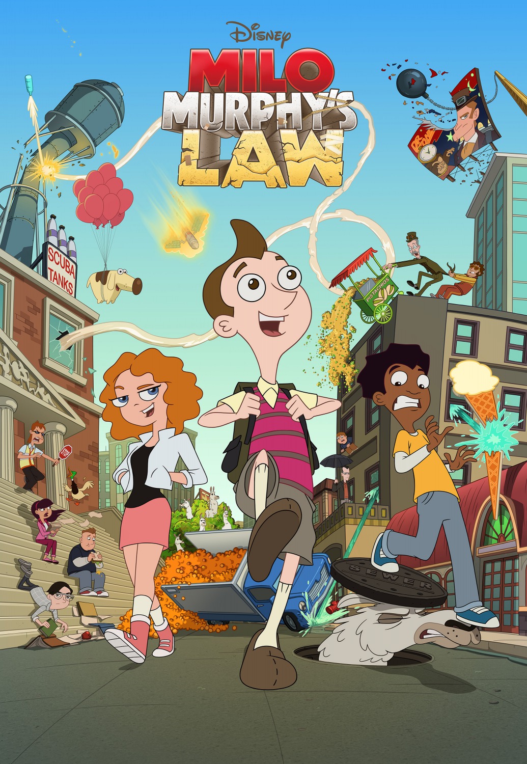 Extra Large TV Poster Image for Milo Murphy's Law 