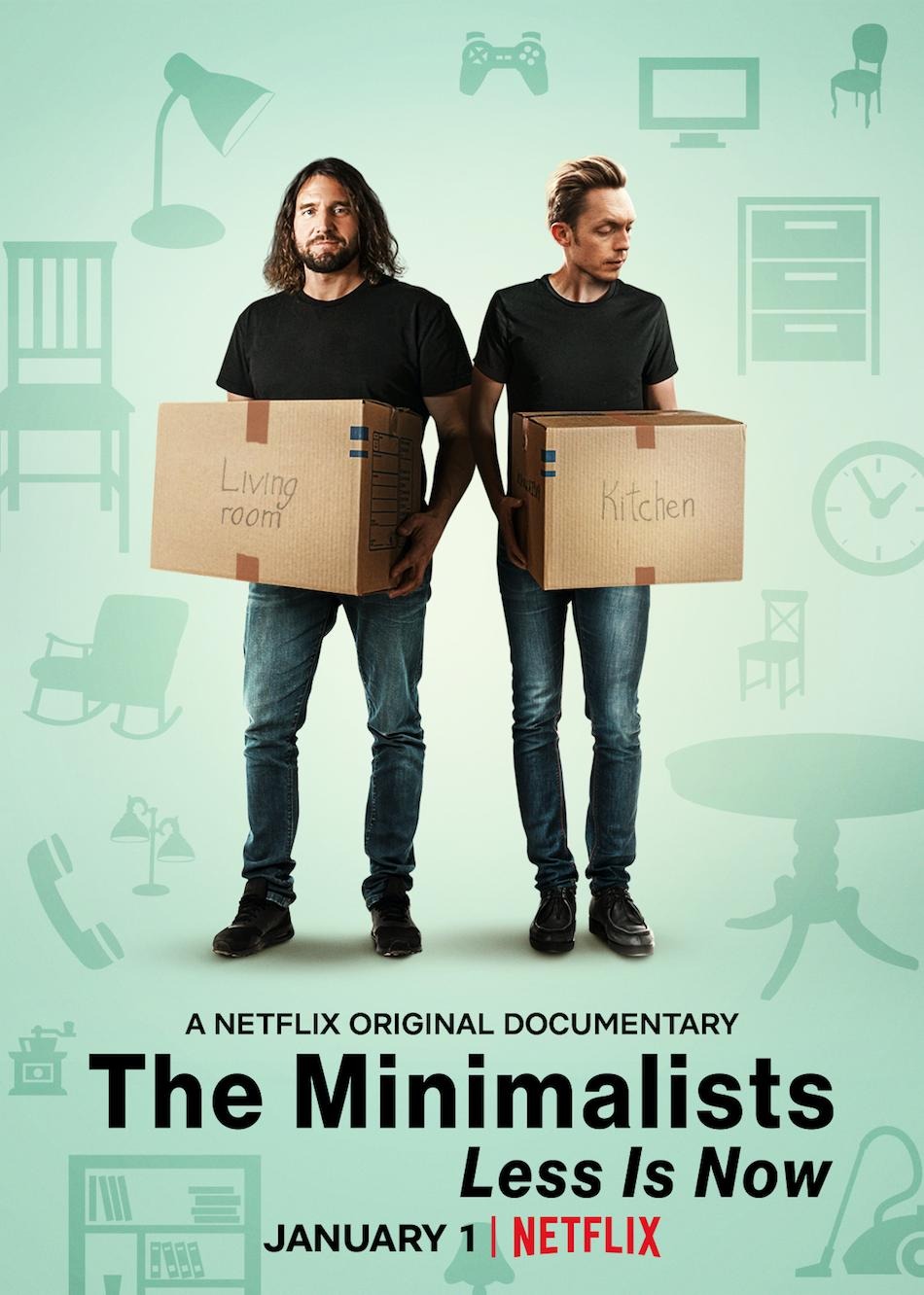 Extra Large TV Poster Image for The Minimalists: Less Is Now 