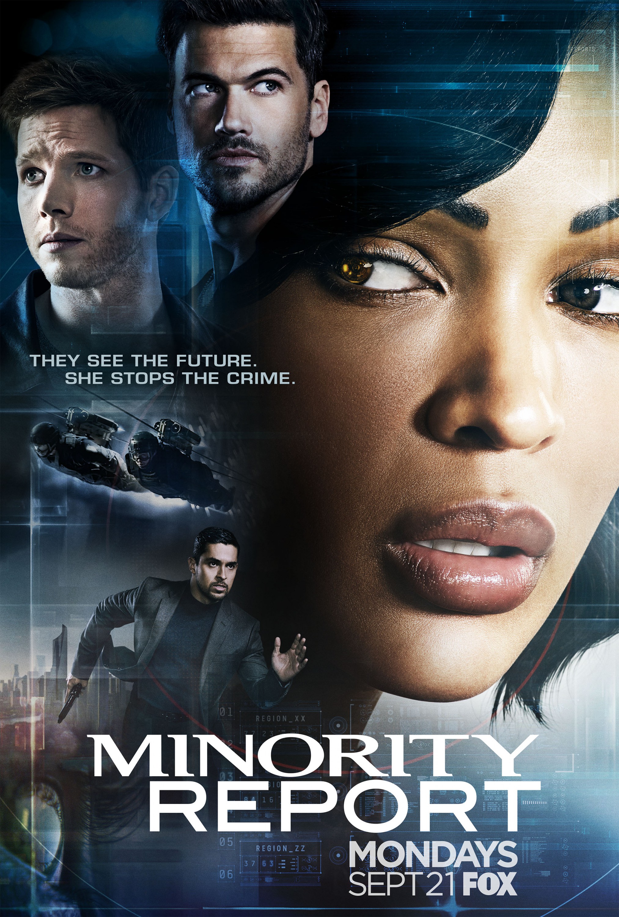 Mega Sized Movie Poster Image for Minority Report 