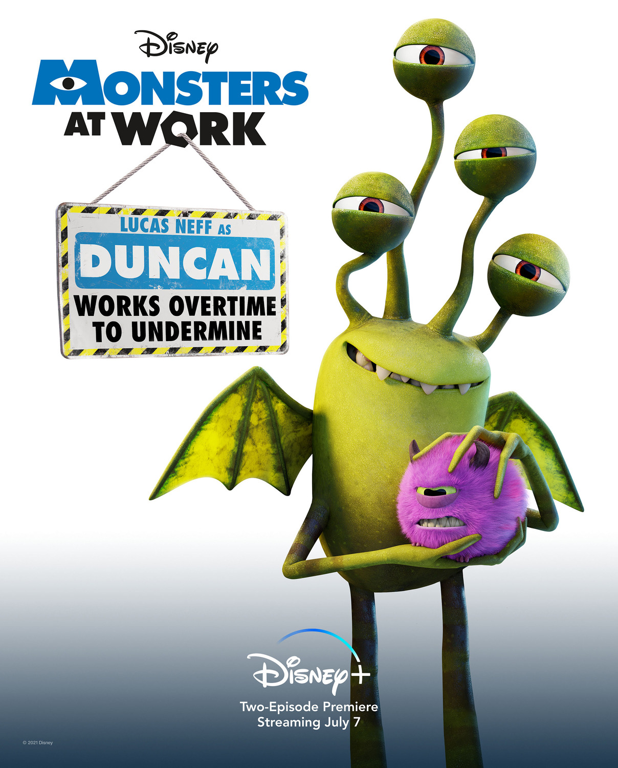 Extra Large TV Poster Image for Monsters at Work (#3 of 7)