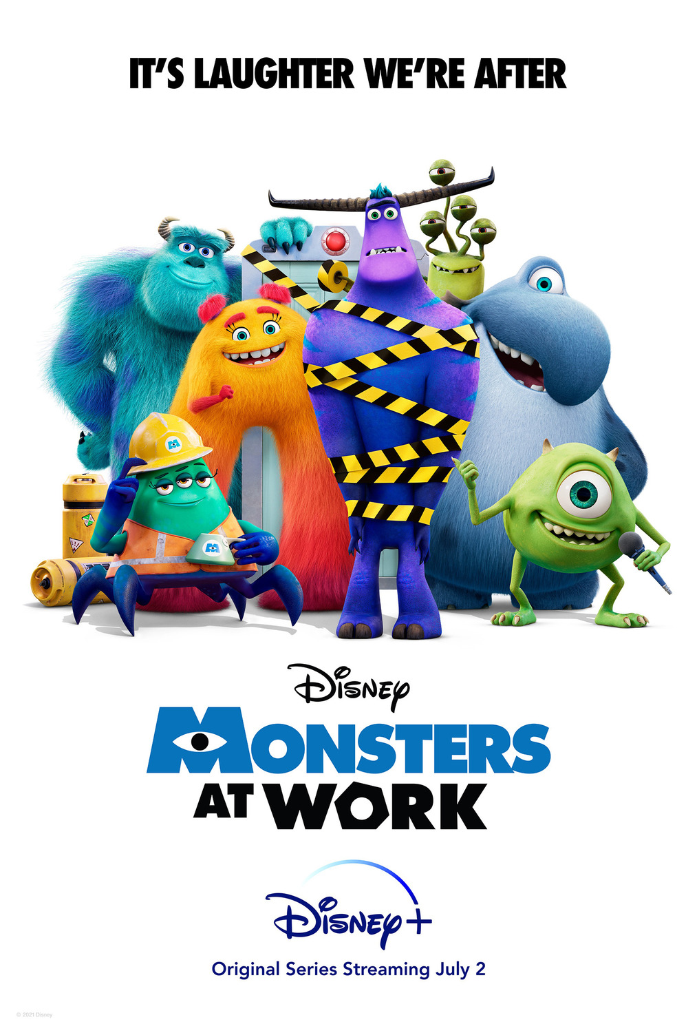 Extra Large TV Poster Image for Monsters at Work (#1 of 6)
