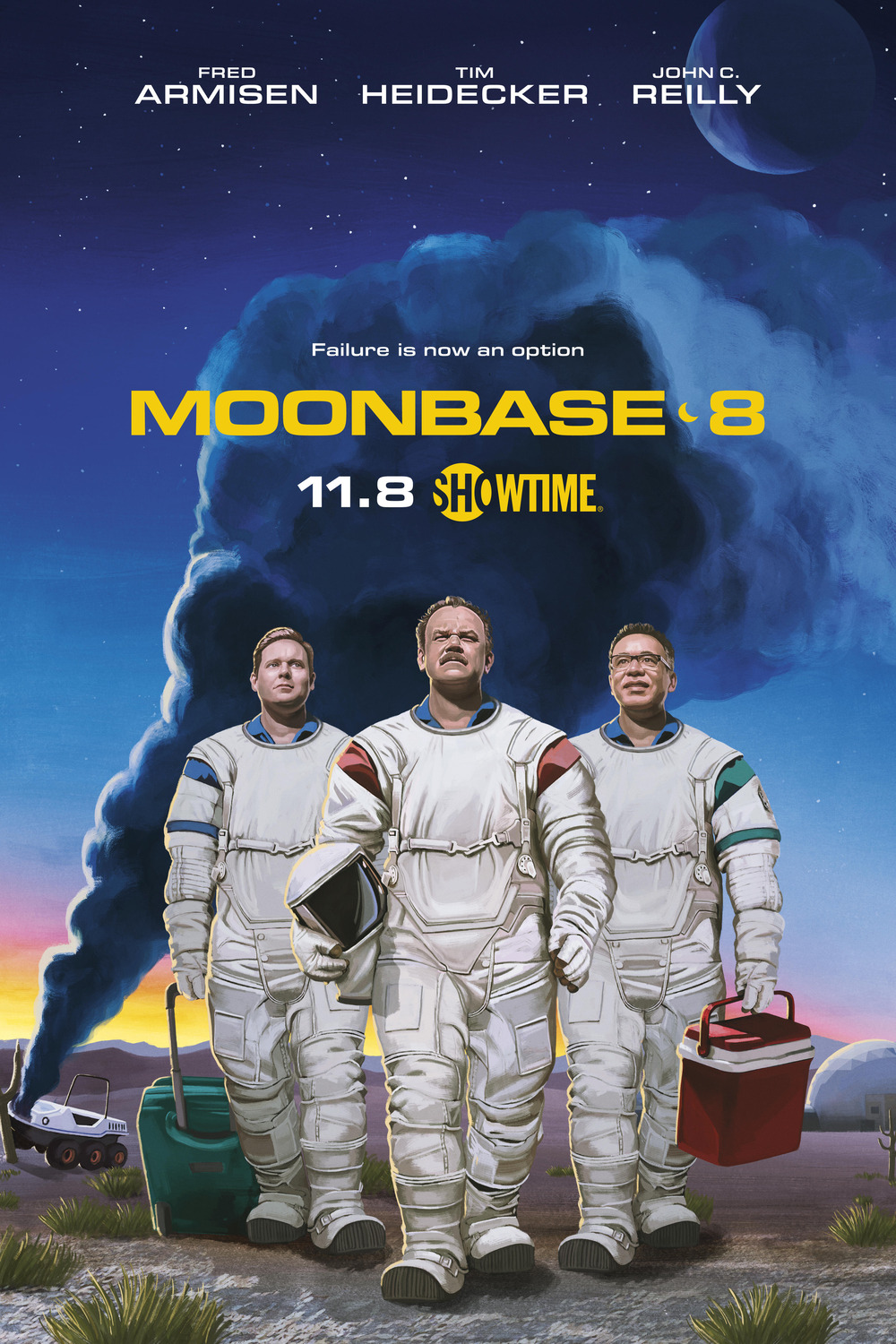 Extra Large TV Poster Image for Moonbase 8 