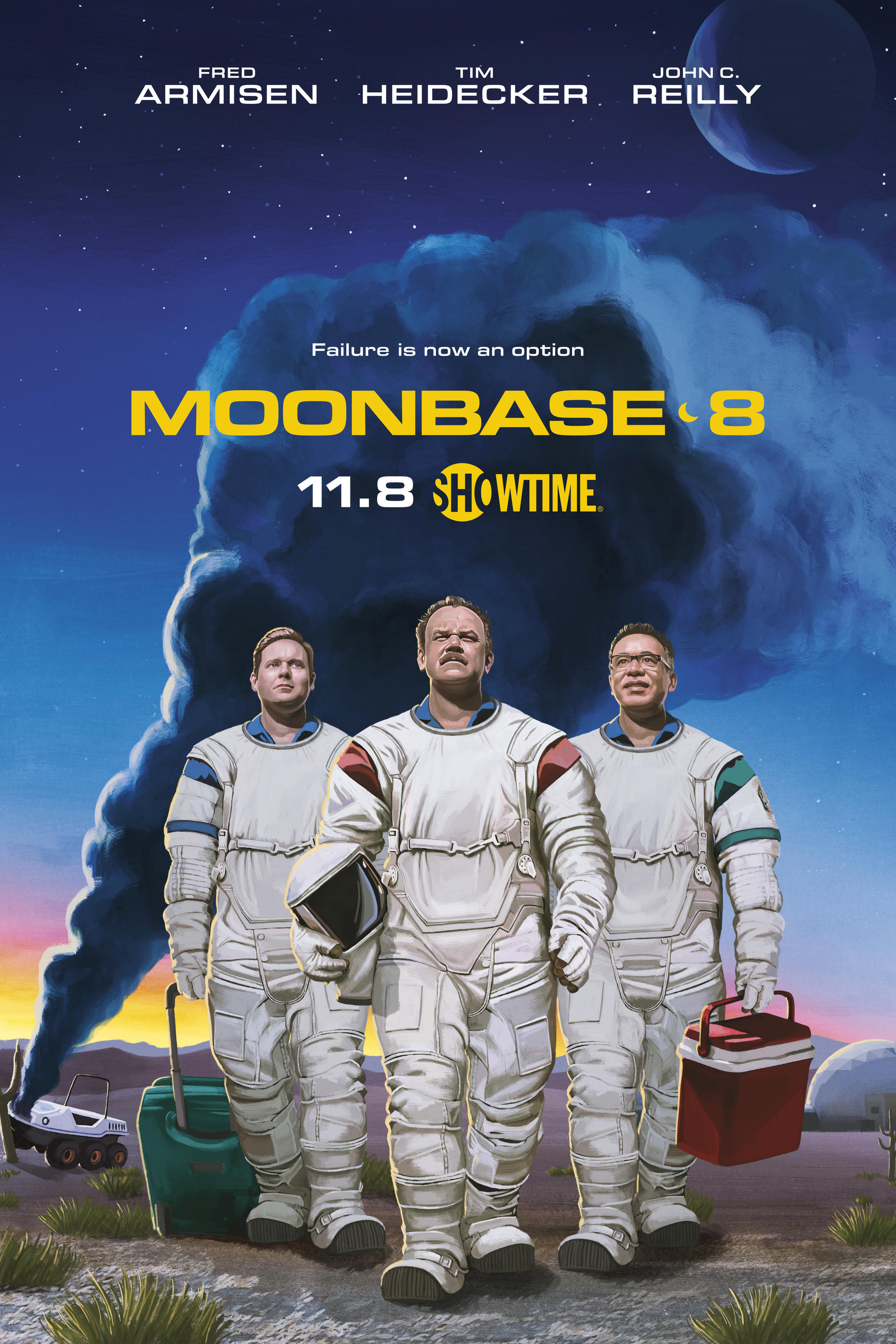 Mega Sized TV Poster Image for Moonbase 8 