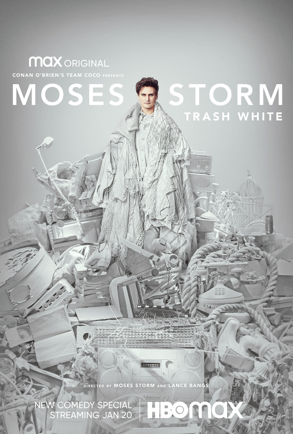 Extra Large Movie Poster Image for Moses Storm: Trash White 