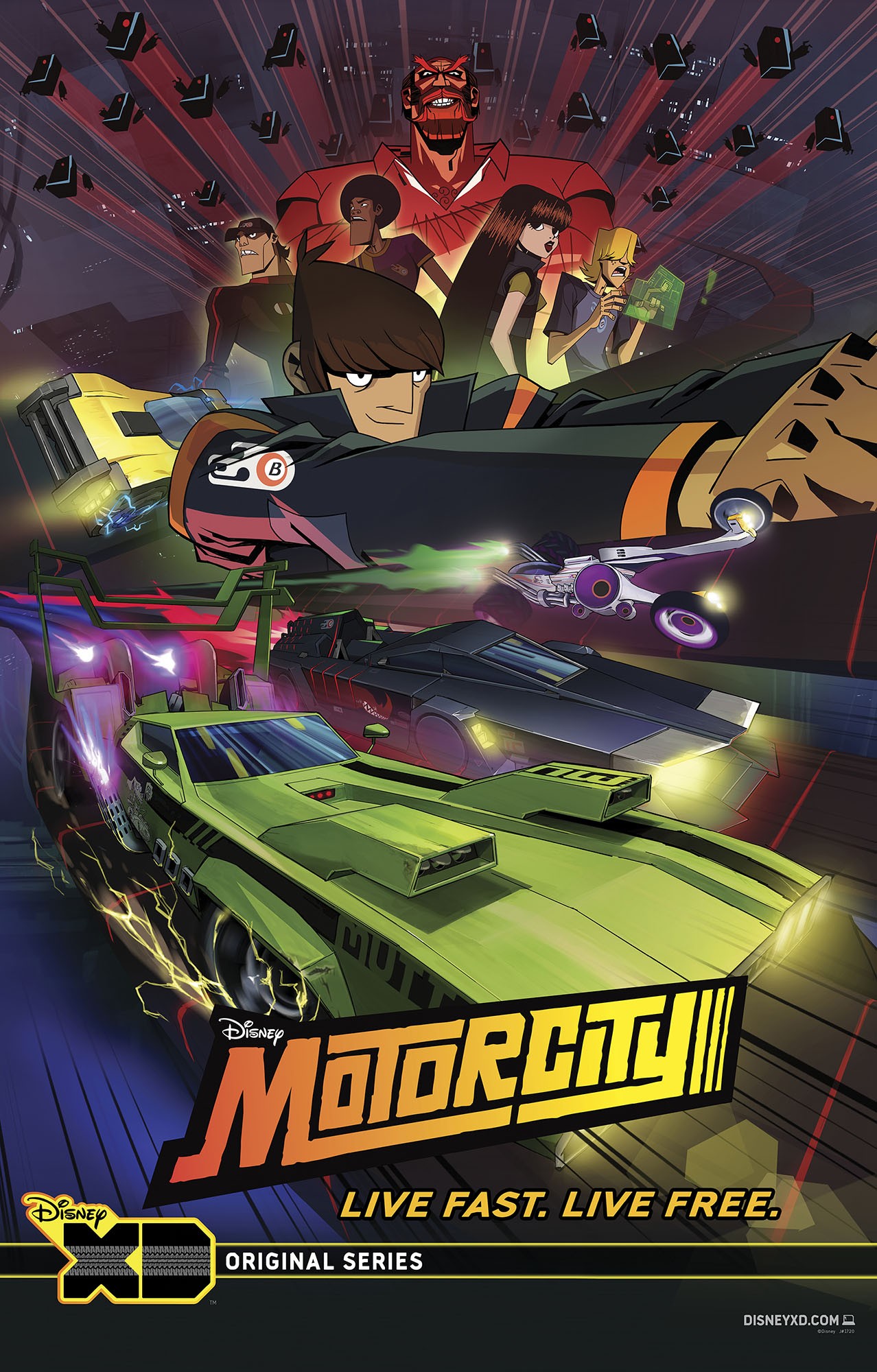 Mega Sized TV Poster Image for Motorcity 