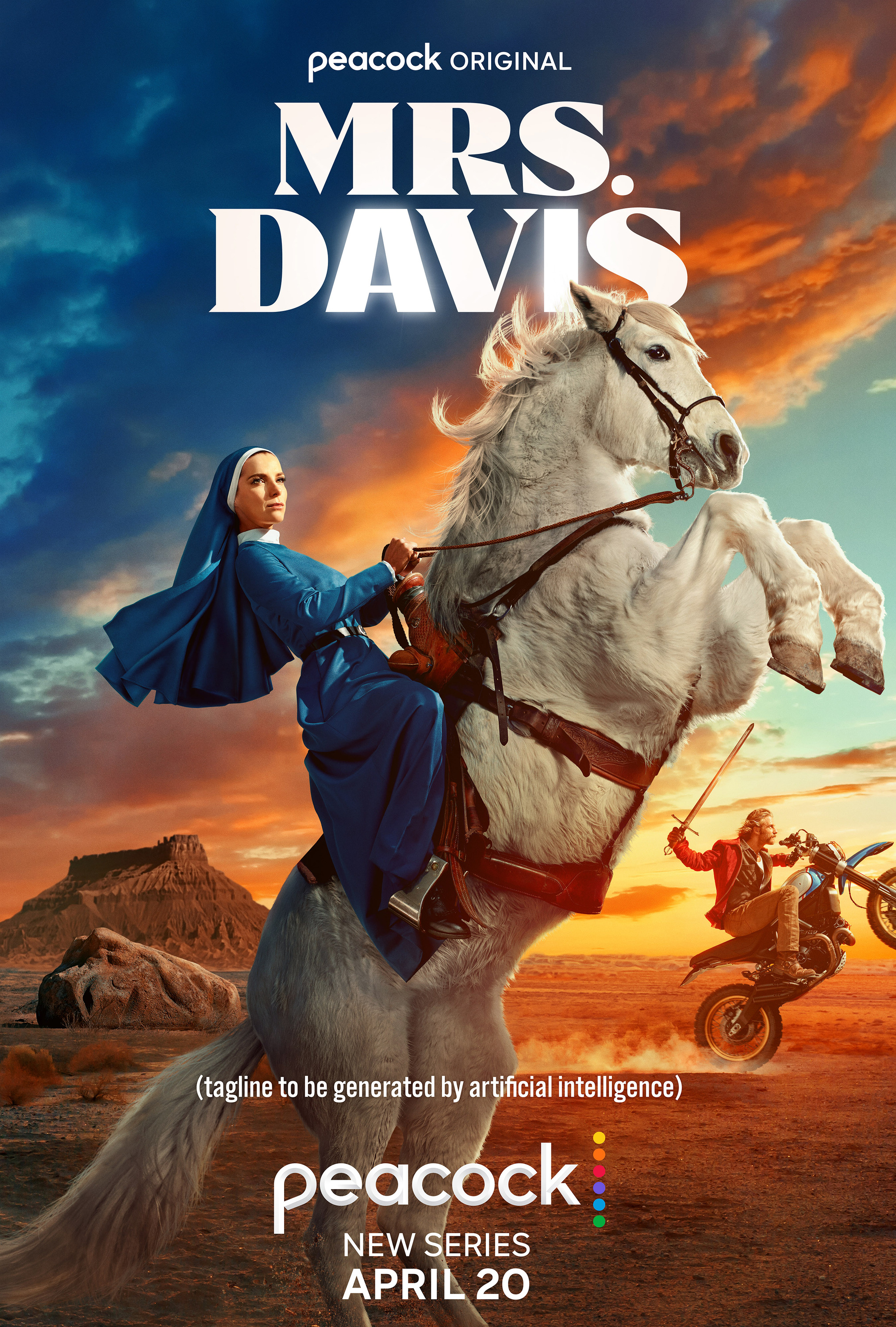 Mega Sized TV Poster Image for Mrs. Davis (#3 of 3)