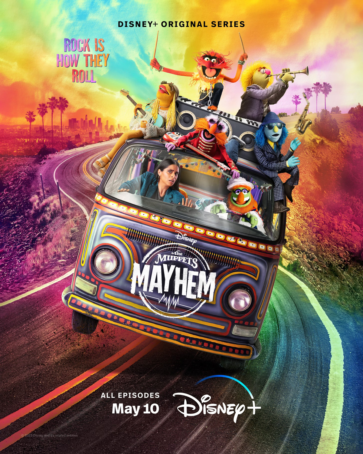 Extra Large TV Poster Image for The Muppets Mayhem (#2 of 2)