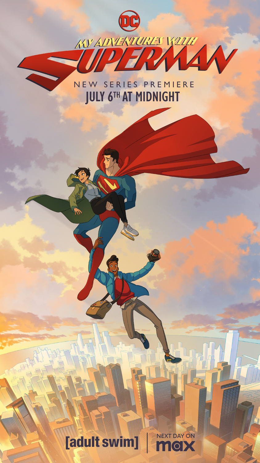 Extra Large TV Poster Image for My Adventures with Superman (#1 of 2)