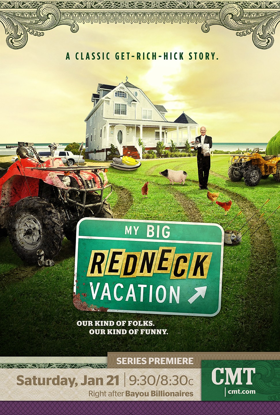 Extra Large TV Poster Image for My Big Redneck Vacation 