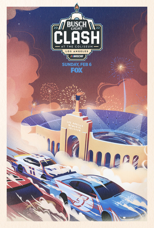 NASCAR: Clash at the Coliseum Movie Poster
