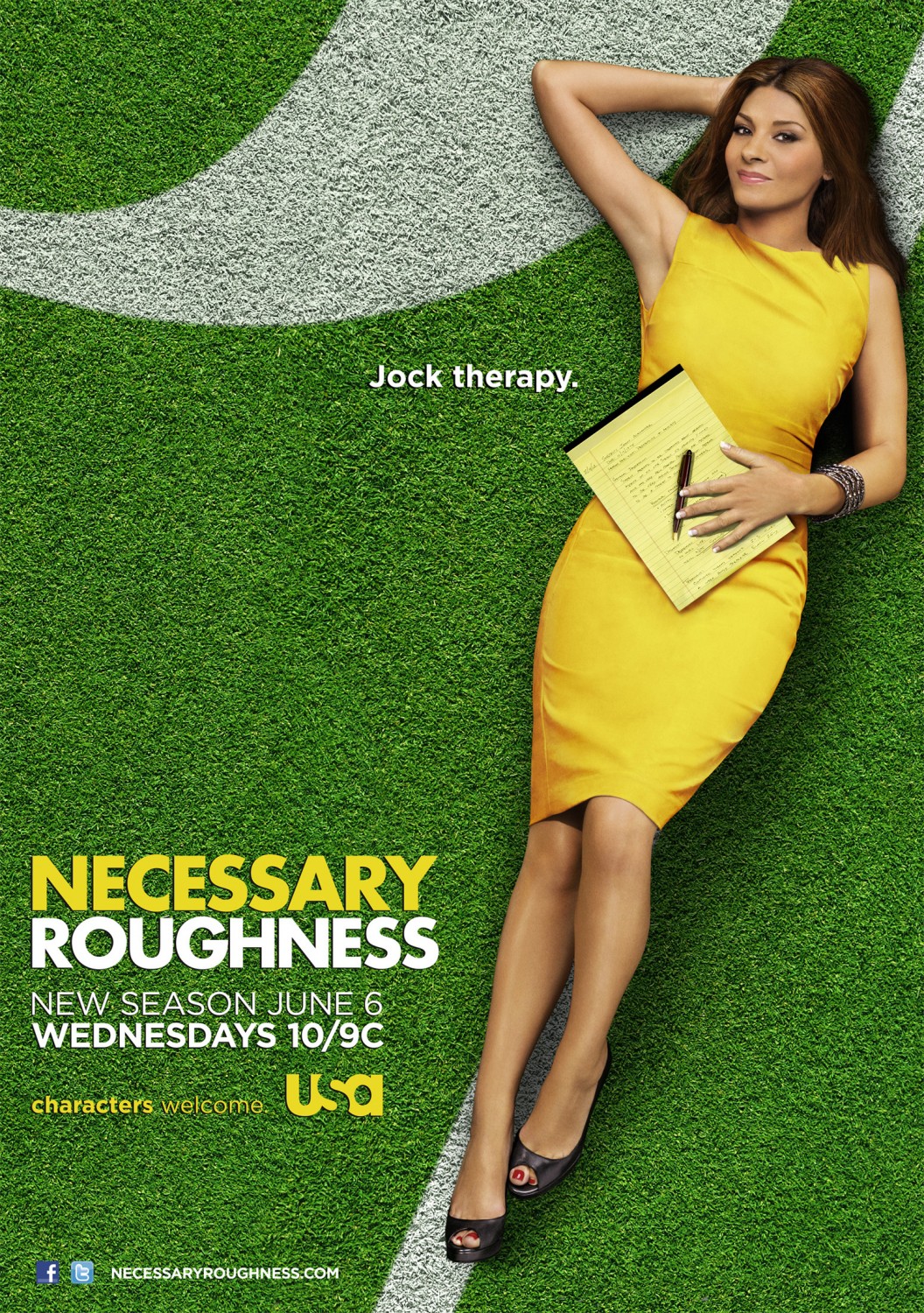 Extra Large TV Poster Image for Necessary Roughness (#2 of 3)