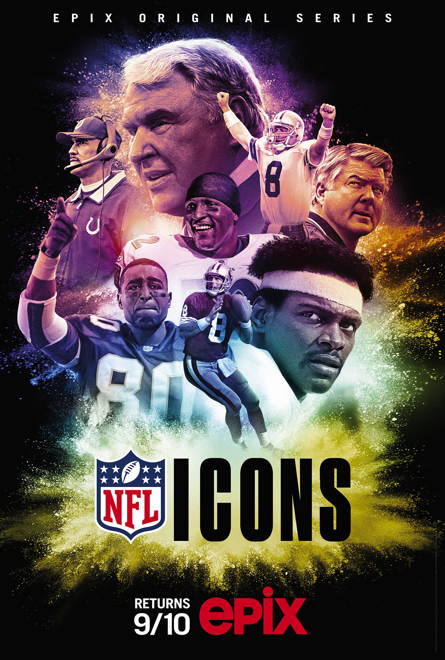Mega Sized TV Poster Image for NFL Icons (#2 of 2)