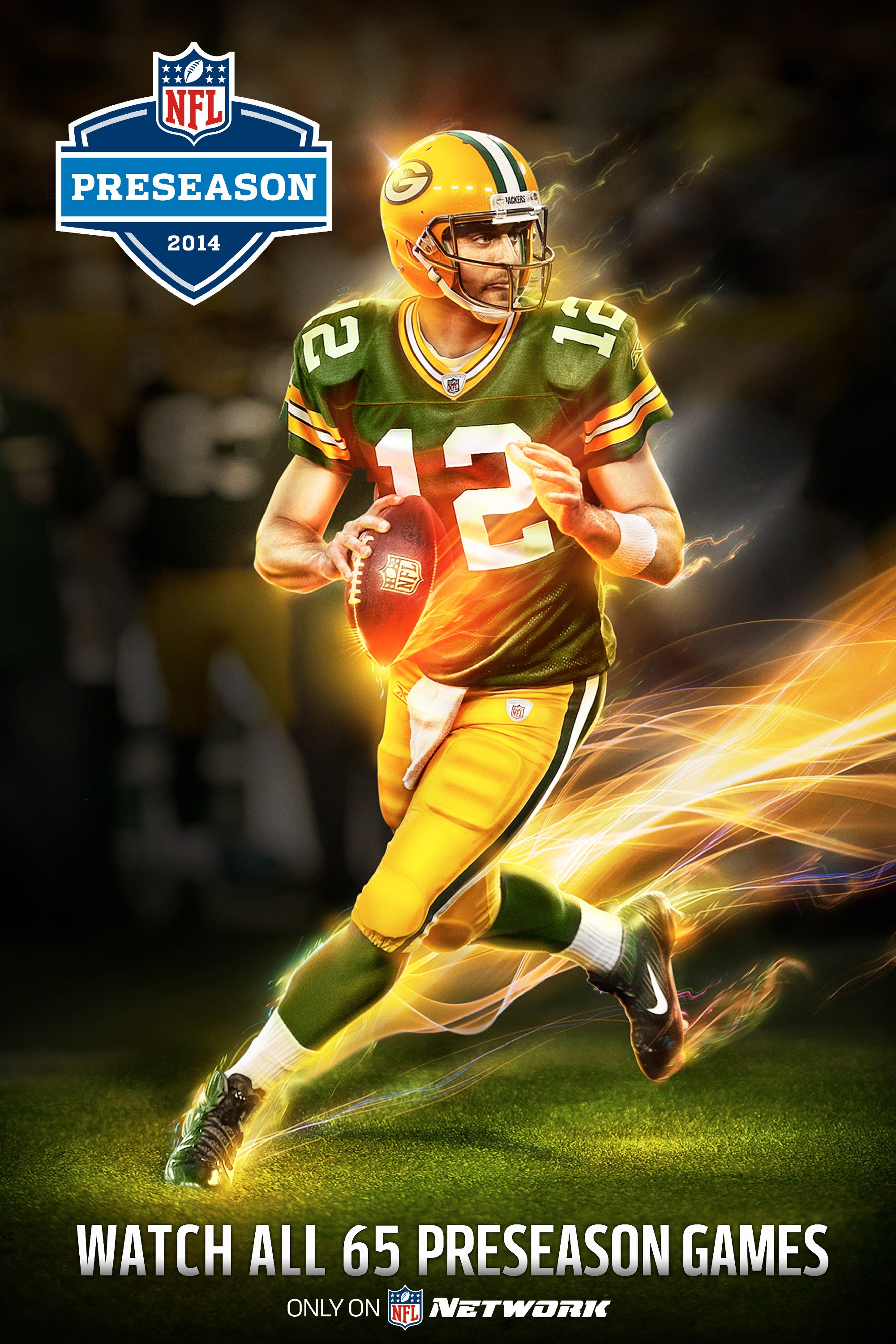 Mega Sized TV Poster Image for NFL Preseason (#1 of 4)