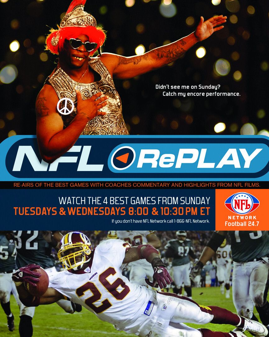 NFL Replay TV Poster (#3 of 3) - IMP Awards