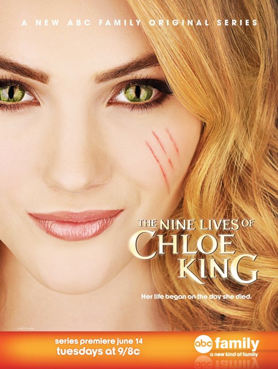 The Nine Lives of Chloe King TV Poster IMP Awards The Nine Lives of Chloe King TV Poster IMP Awards