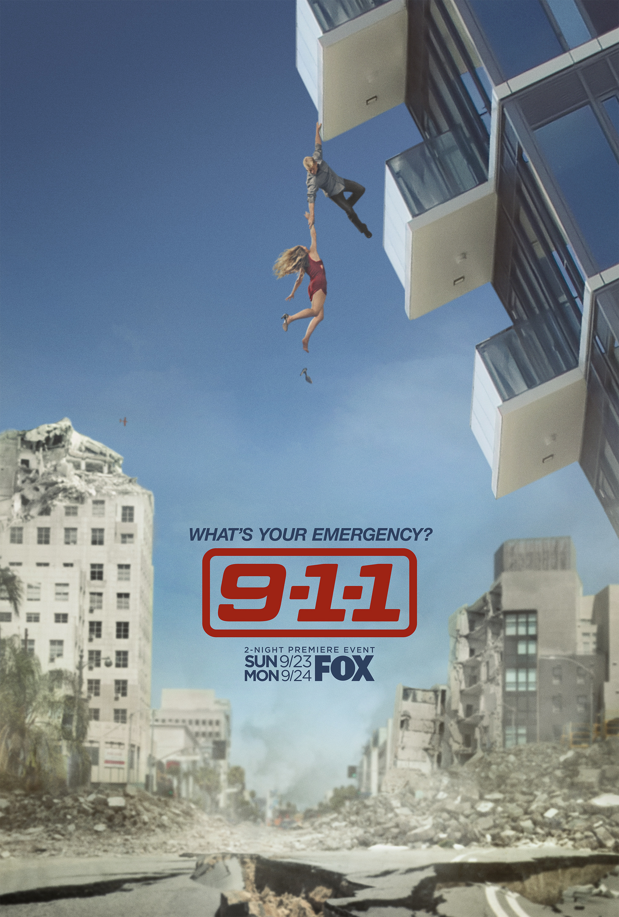 Mega Sized TV Poster Image for 9-1-1 (#7 of 30)