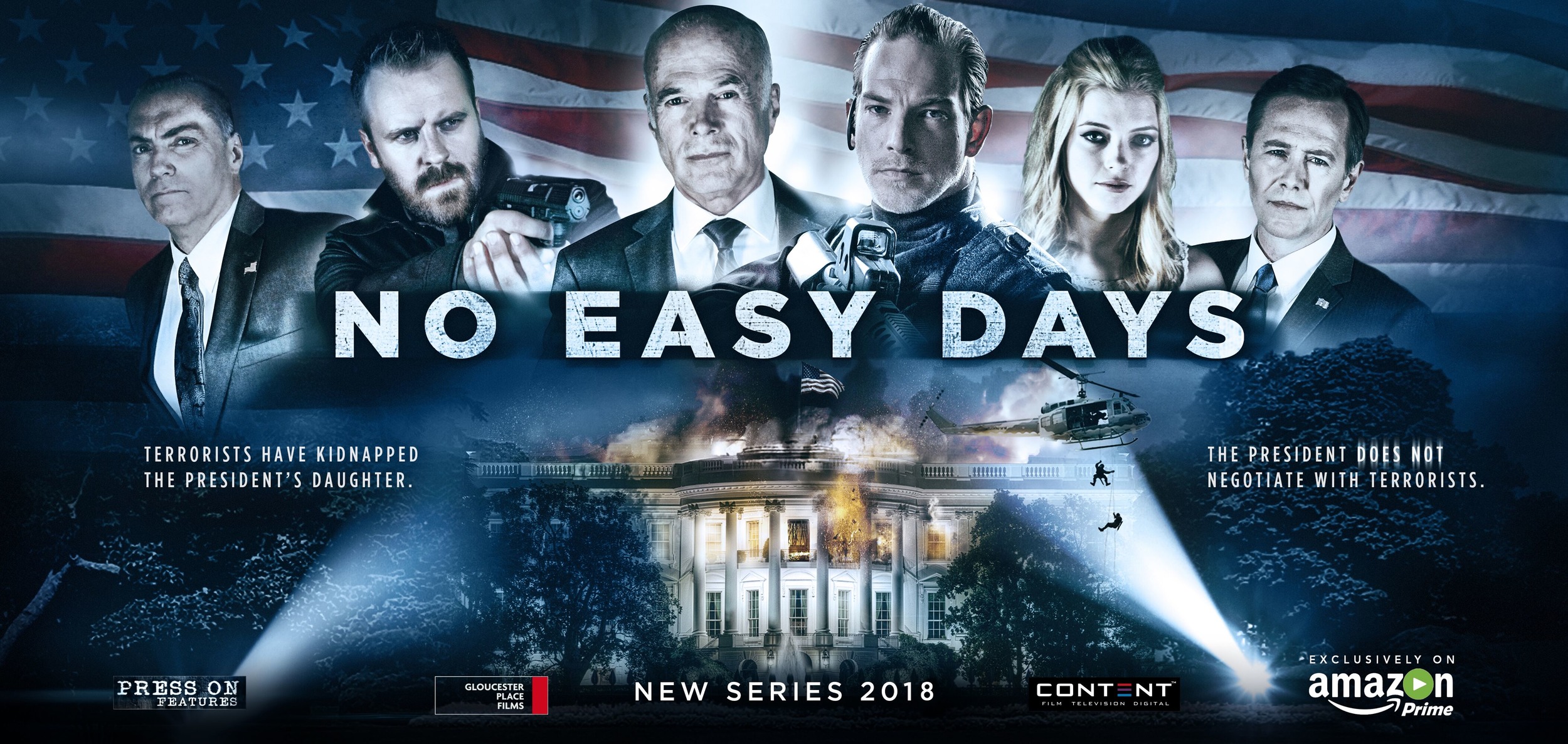 Mega Sized TV Poster Image for No Easy Days 