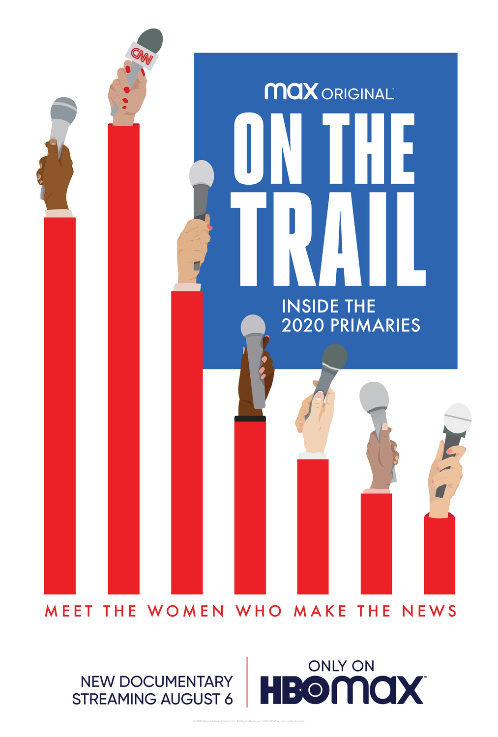 Extra Large TV Poster Image for On the Trail: Inside the 2020 Primaries (#2 of 2)