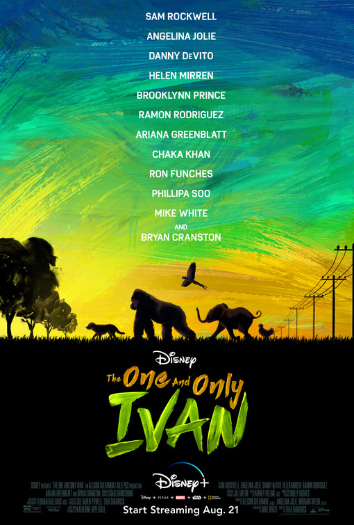 The One and Only Ivan Movie Poster