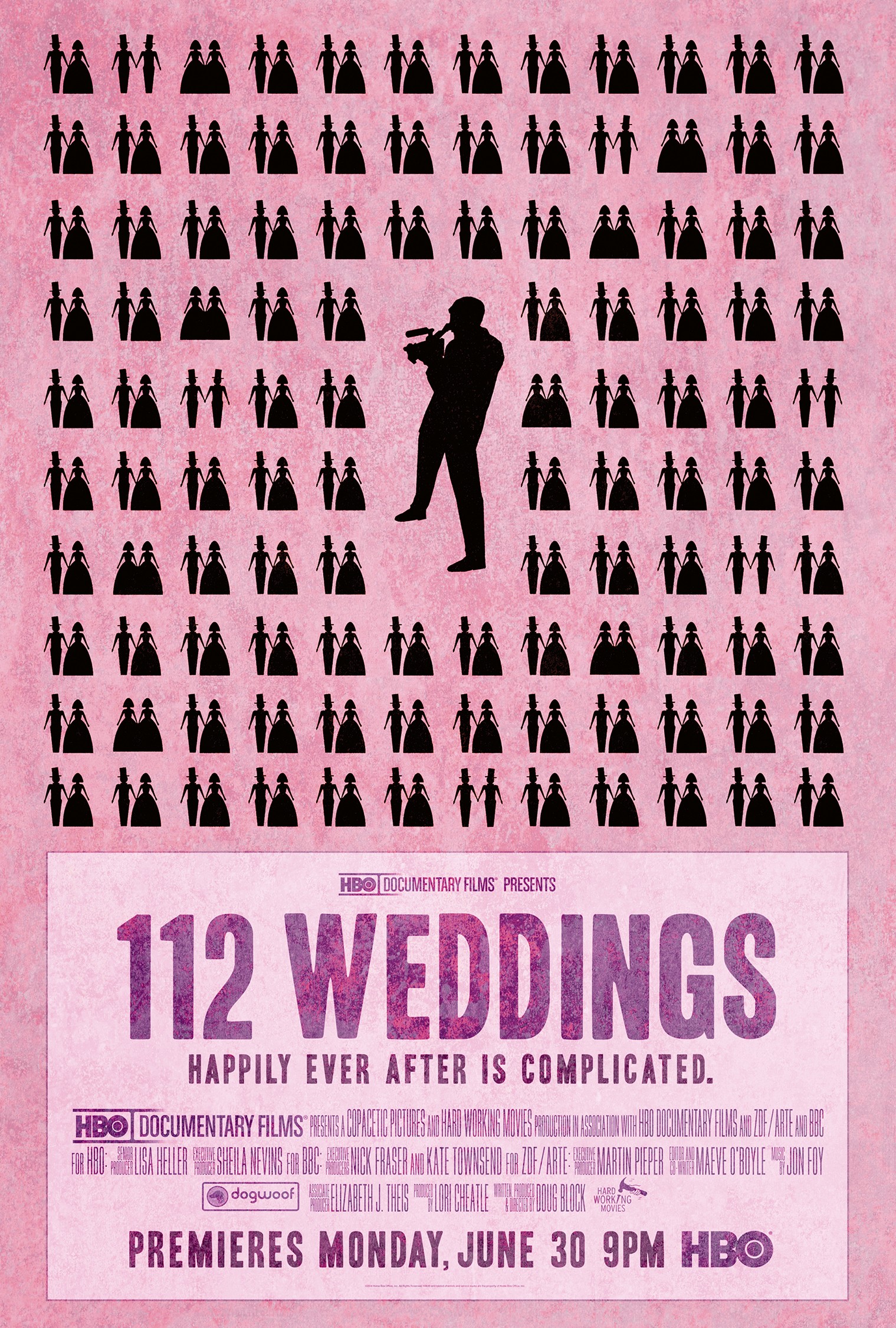 Mega Sized TV Poster Image for 112 Weddings 