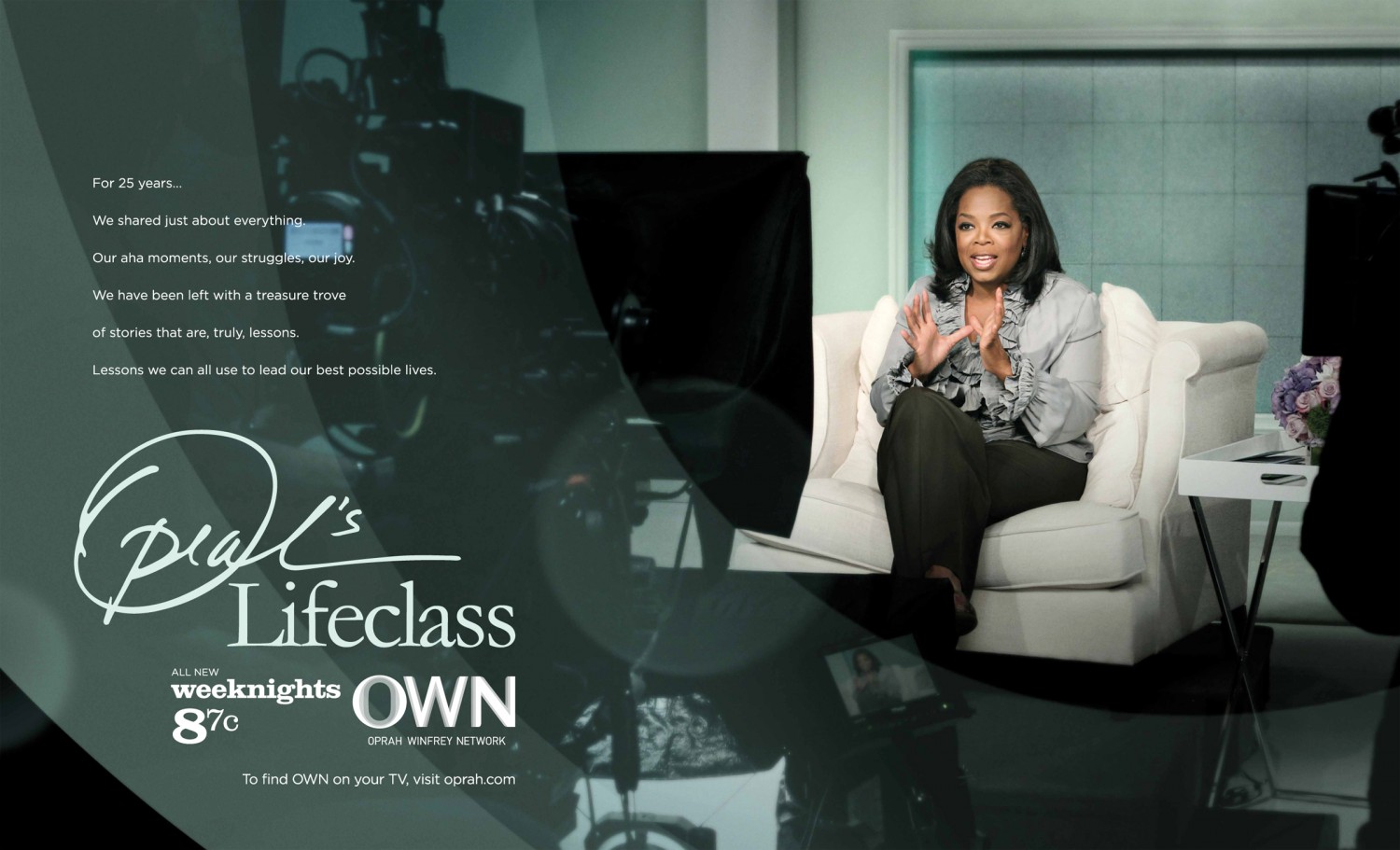 Extra Large Movie Poster Image for Oprah's Lifeclass 