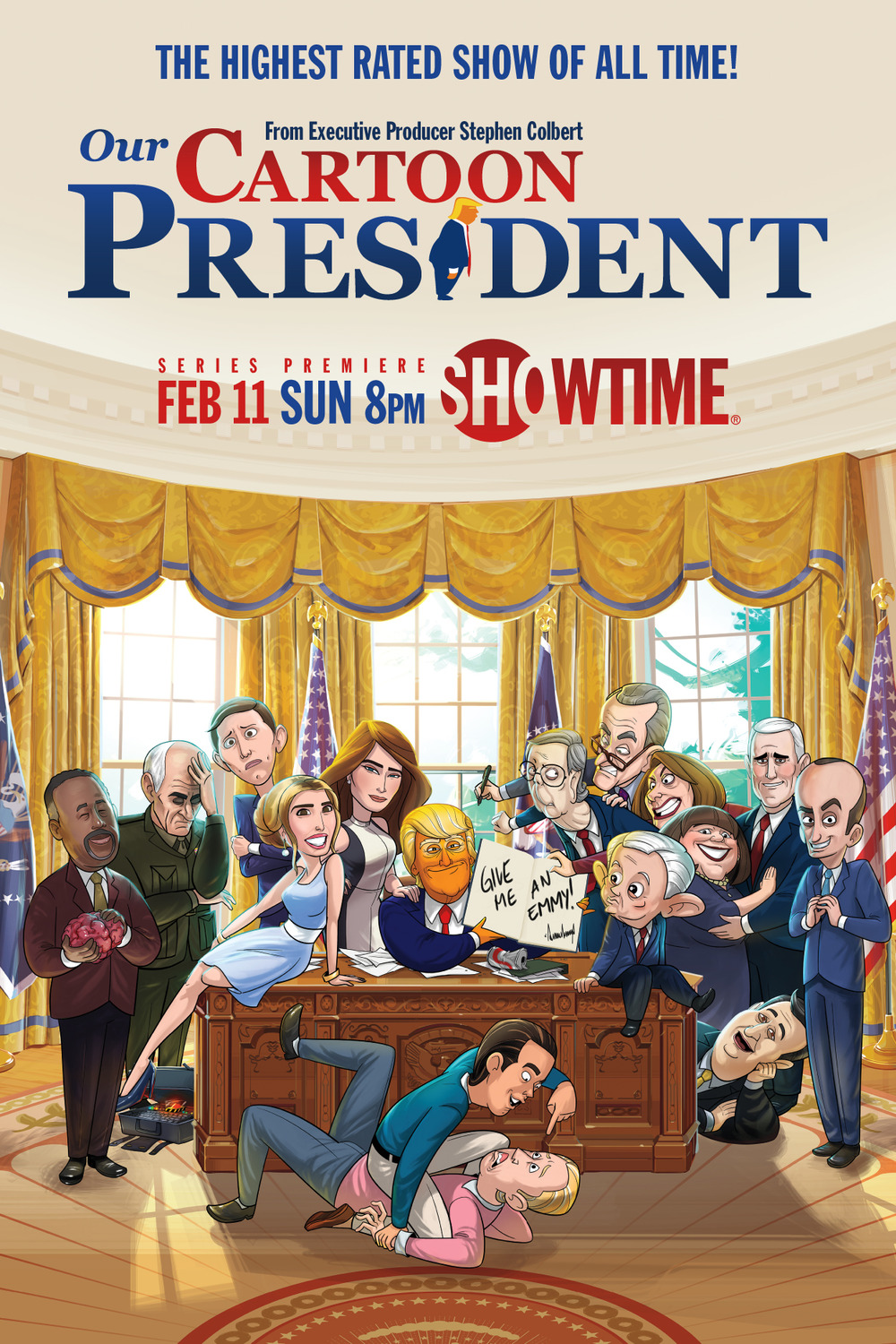 Extra Large TV Poster Image for Our Cartoon President (#1 of 2)