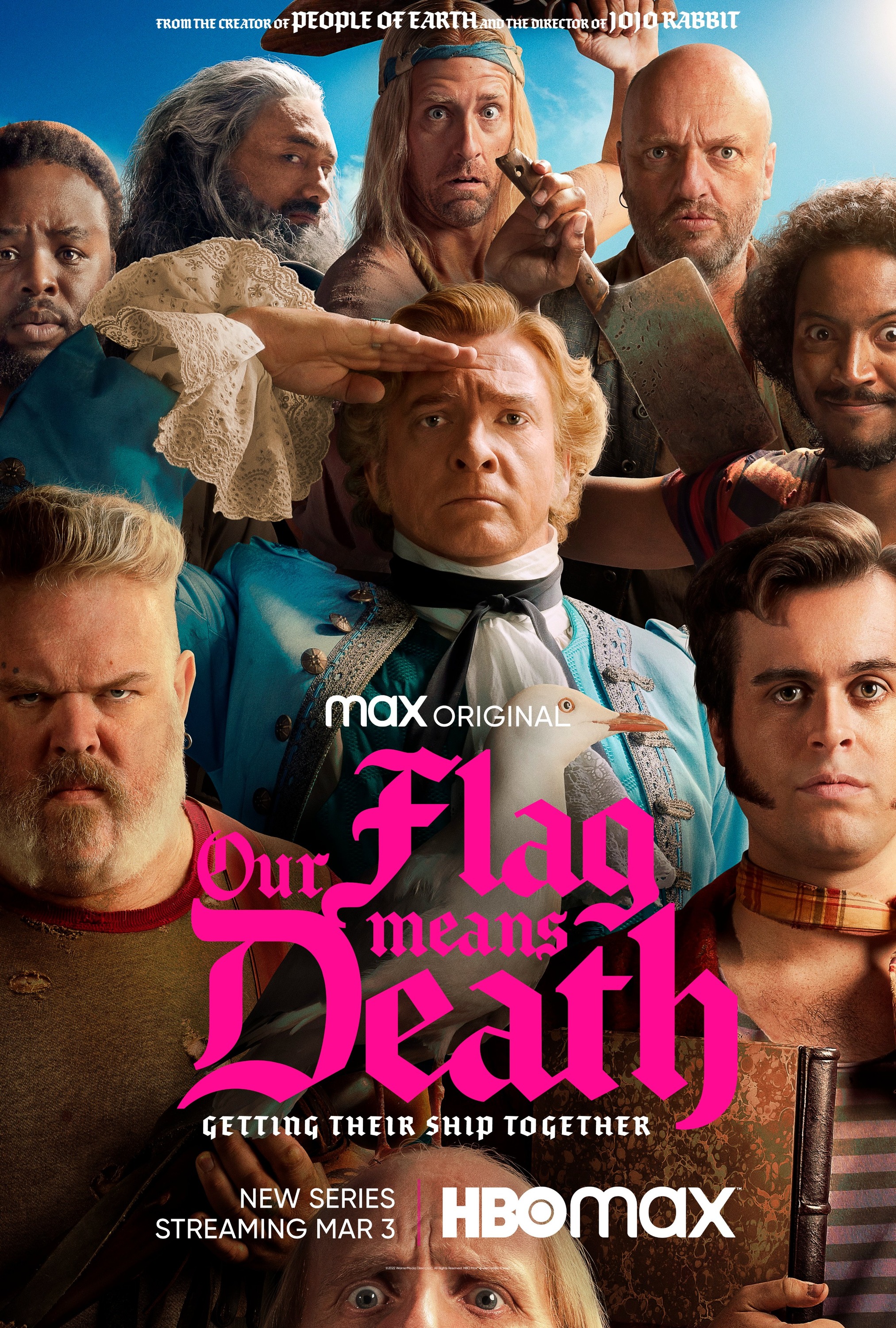 Mega Sized Movie Poster Image for Our Flag Means Death 