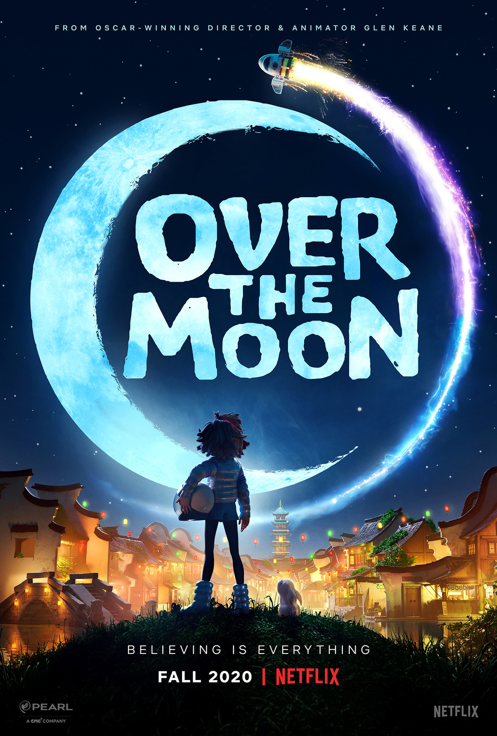 Extra Large TV Poster Image for Over the Moon (#1 of 3)