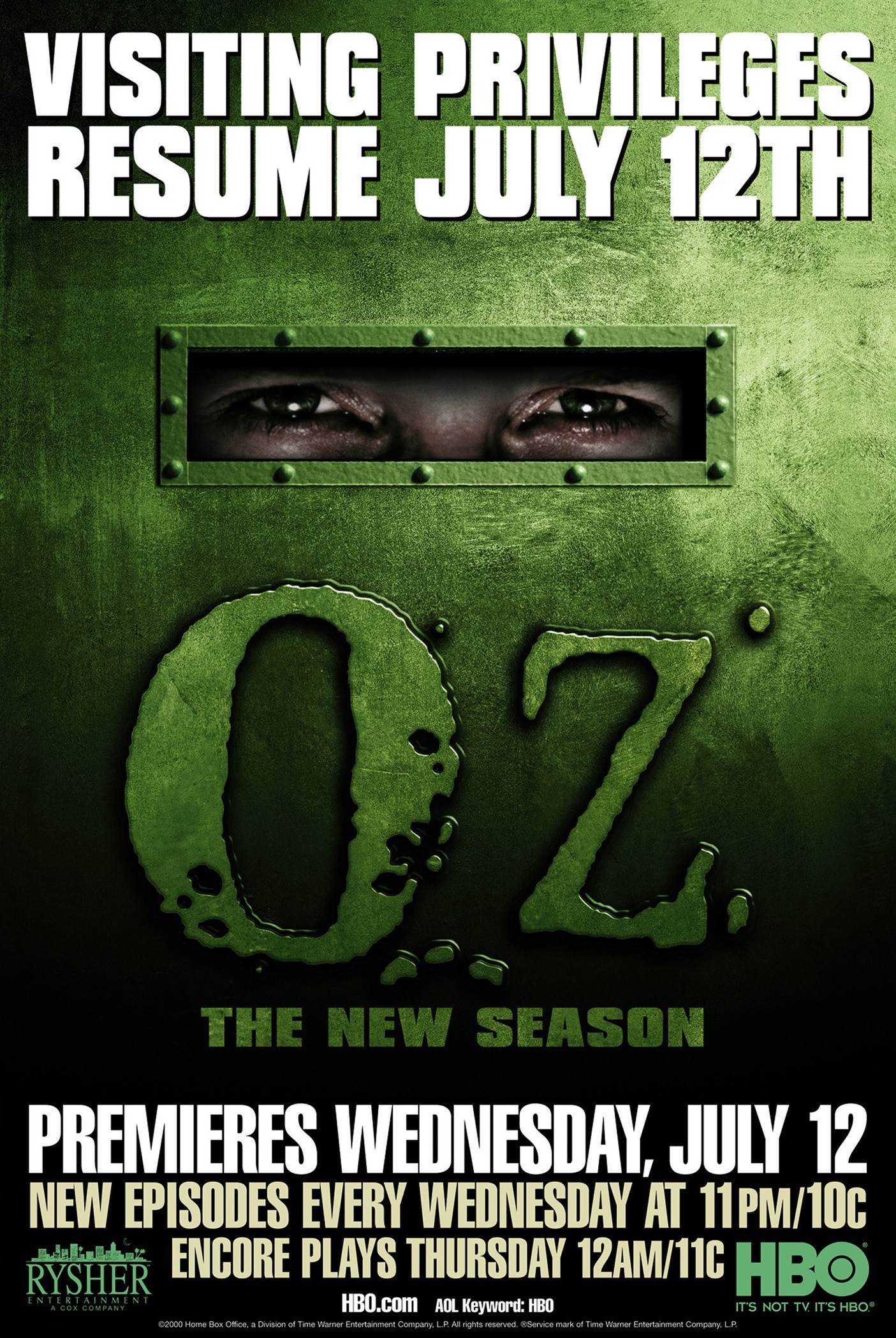 Mega Sized TV Poster Image for Oz (#5 of 7)