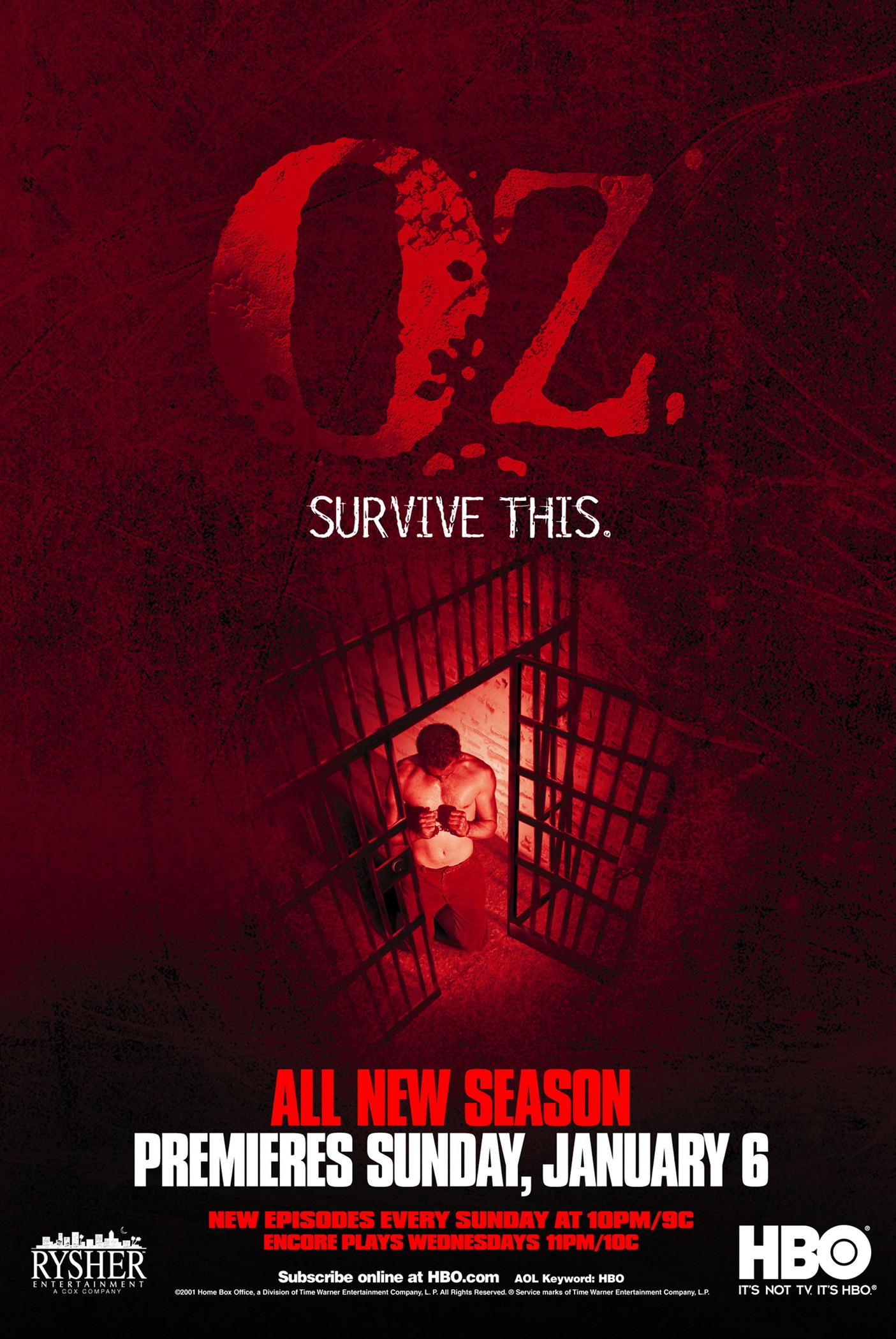 Mega Sized TV Poster Image for Oz (#7 of 7)