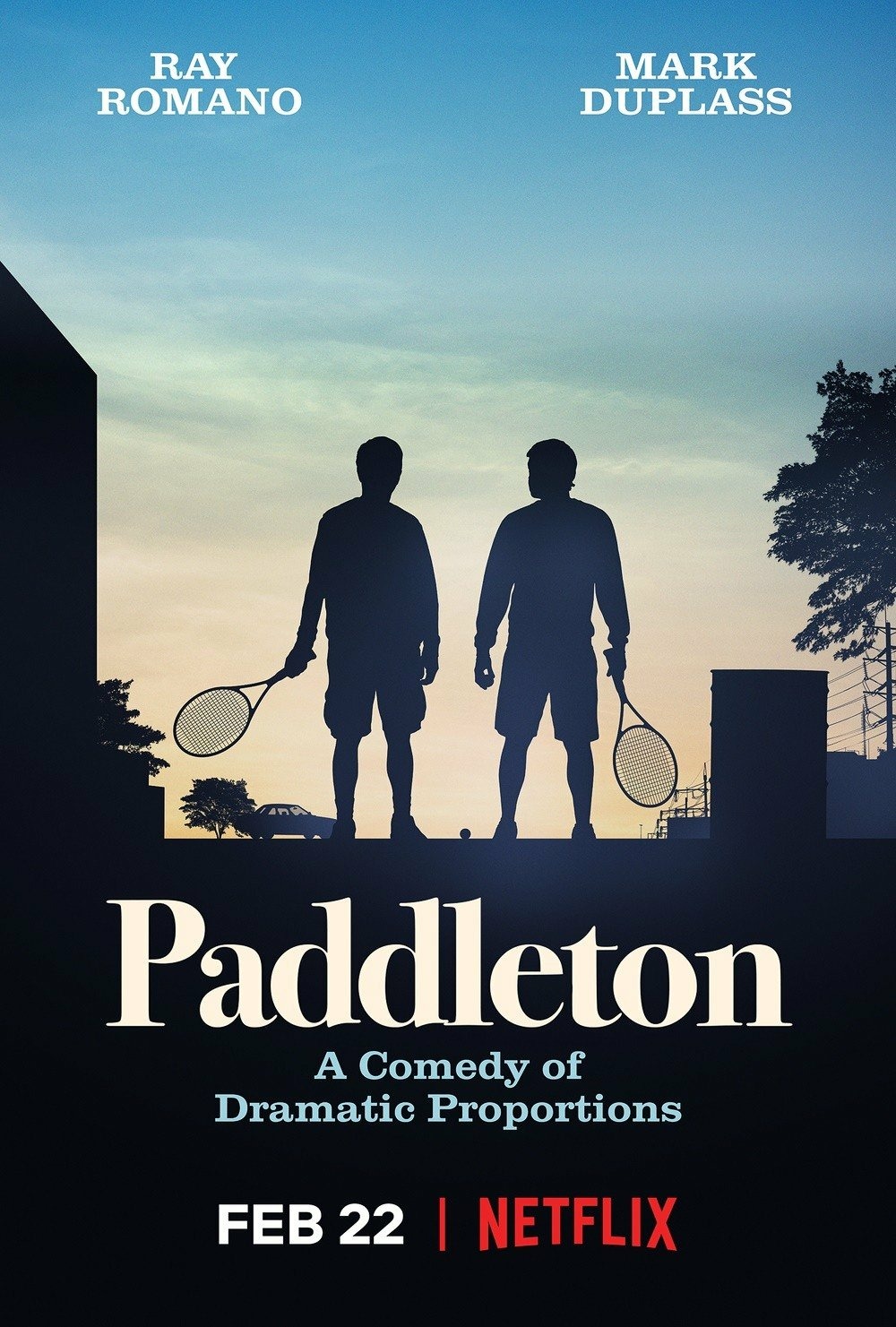 Extra Large Movie Poster Image for Paddleton 