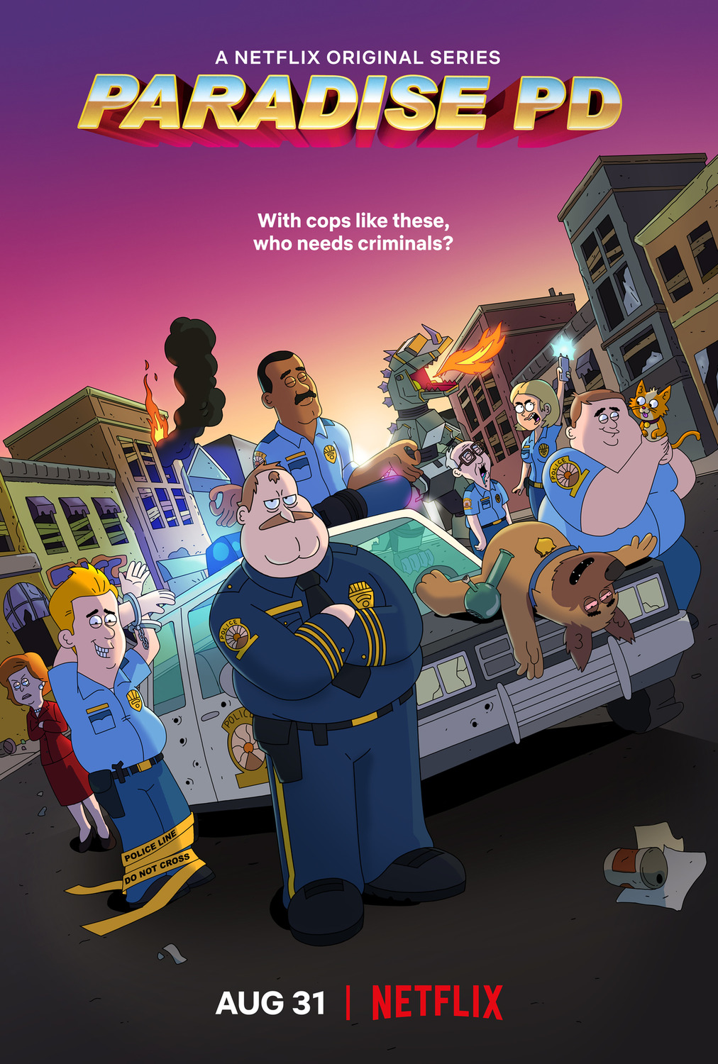 Extra Large TV Poster Image for Paradise PD (#1 of 3)