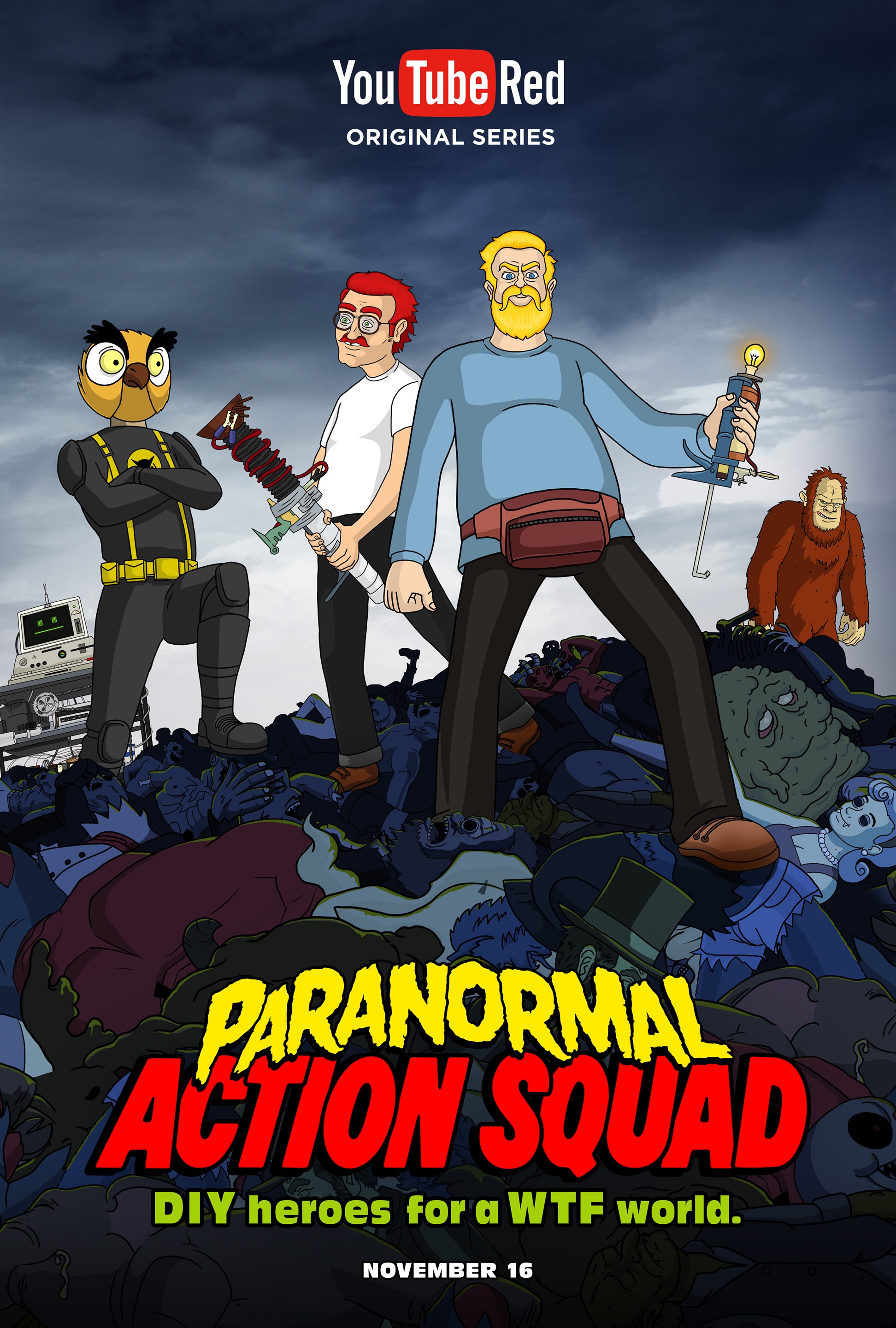 Mega Sized TV Poster Image for Paranormal Action Squad (#1 of 11)