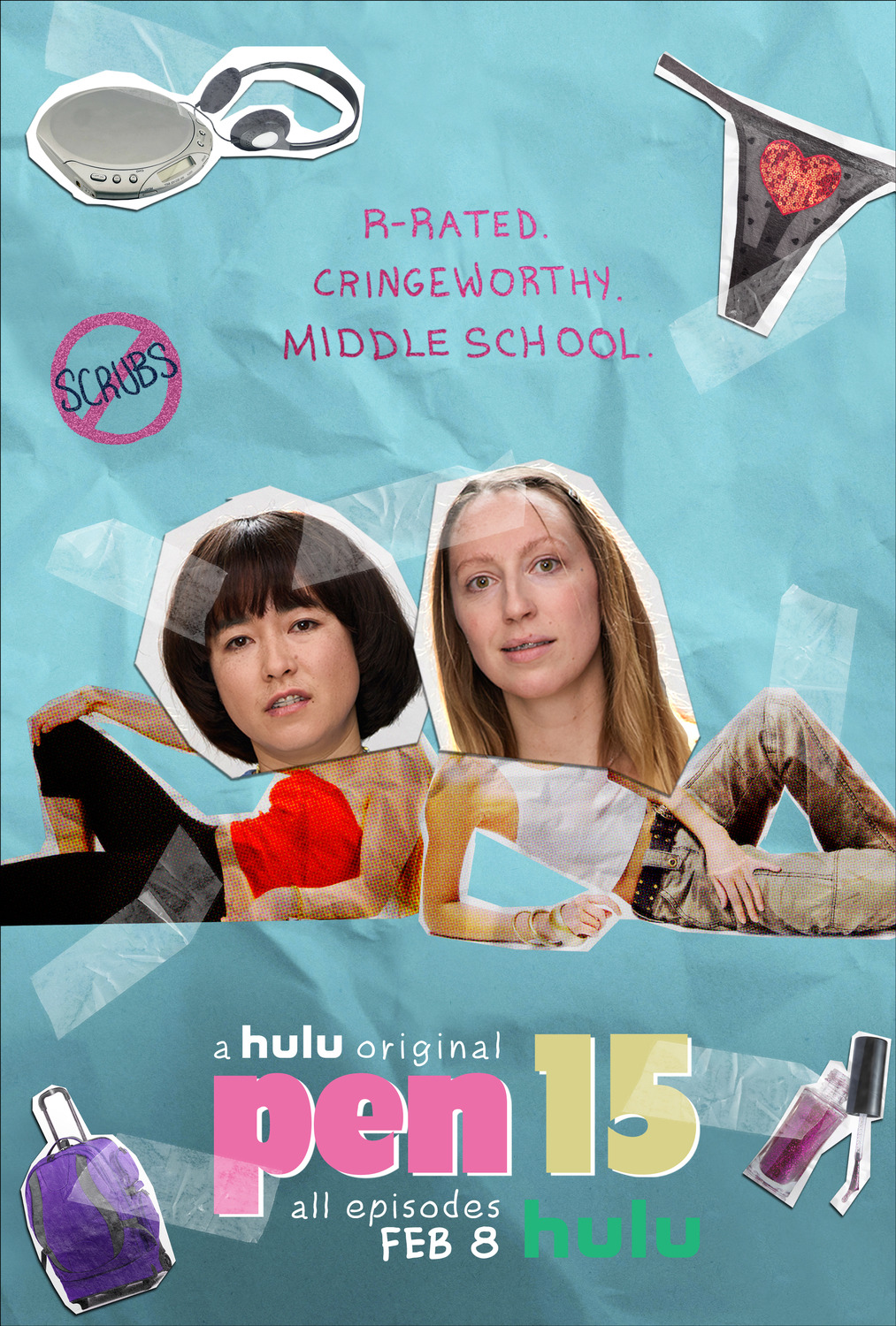 Extra Large TV Poster Image for PEN15 (#1 of 2)