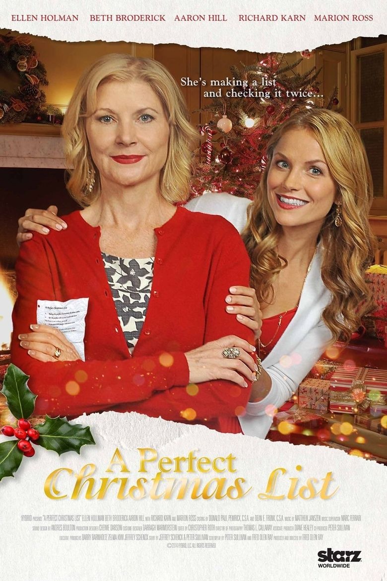 Extra Large TV Poster Image for A Perfect Christmas List 