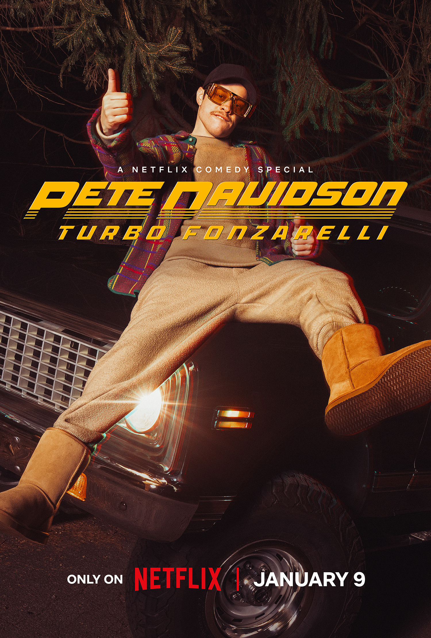 Mega Sized TV Poster Image for Pete Davidson: Turbo Fonzarelli 