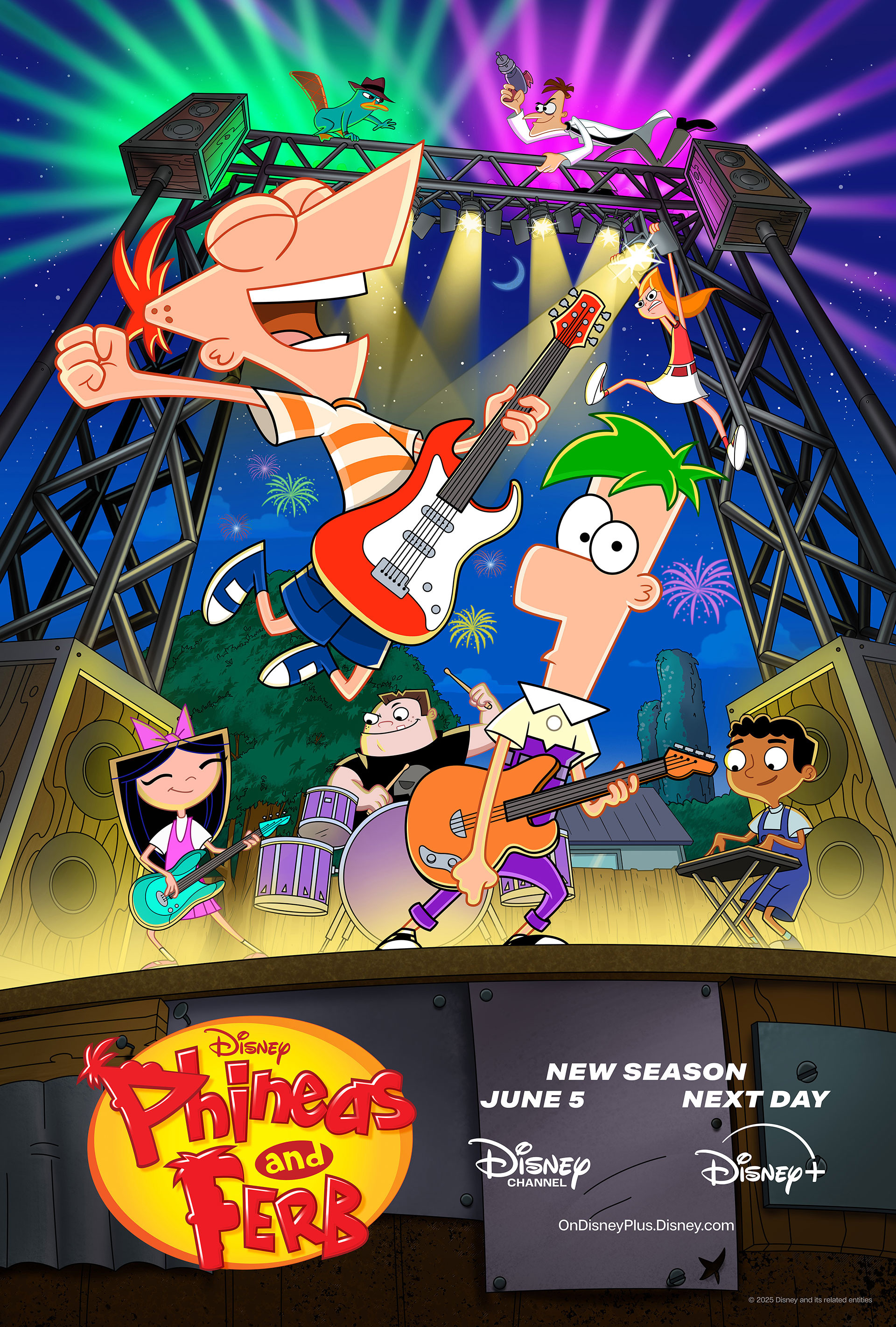 Mega Sized TV Poster Image for Phineas and Ferb (#2 of 3)